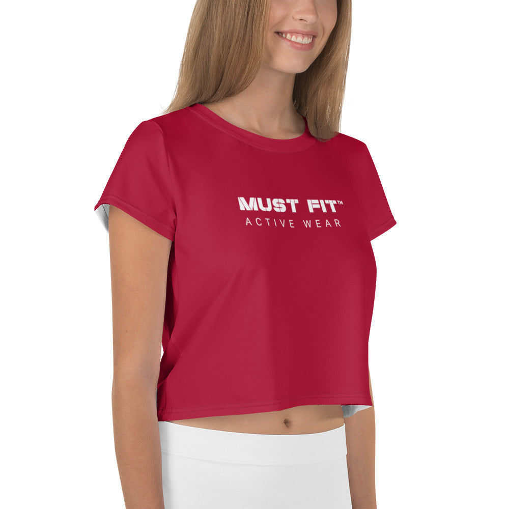 M.U.S.T. Fit crop tee