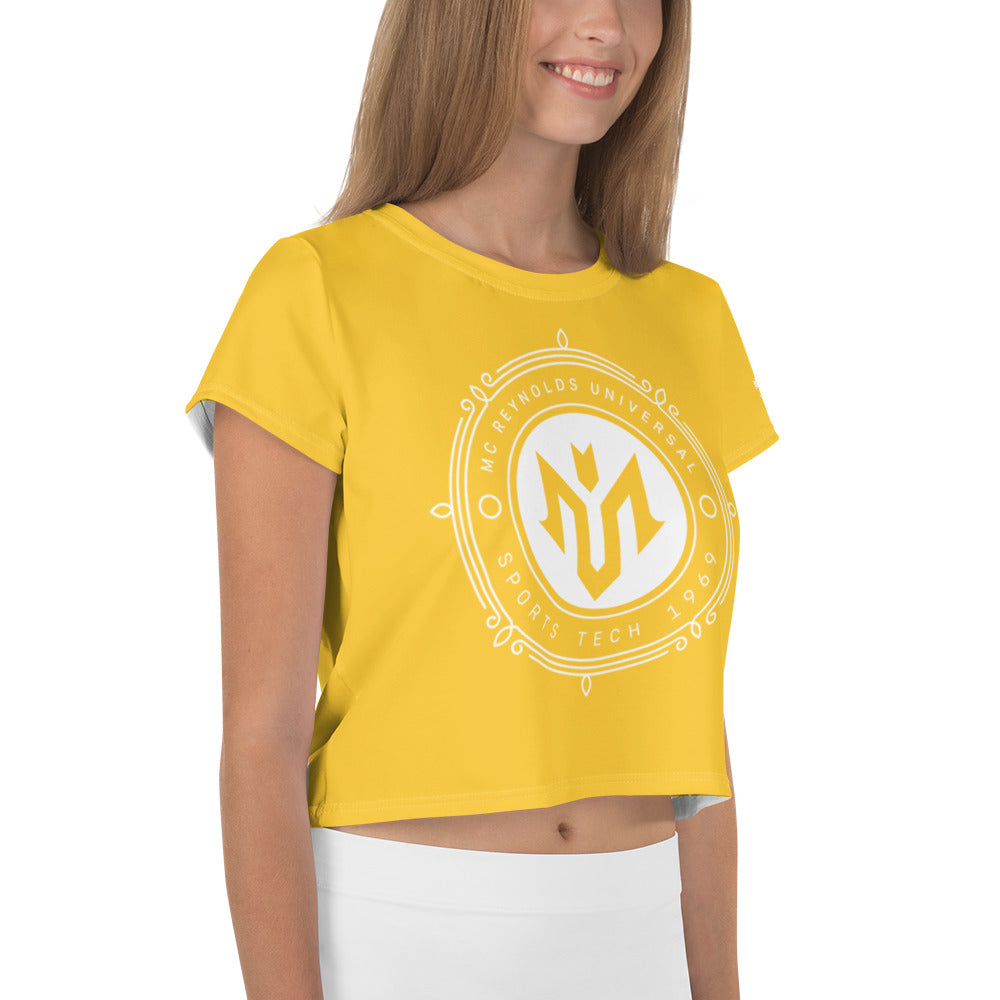 M.U.S.T. FIT Print Crop Tee