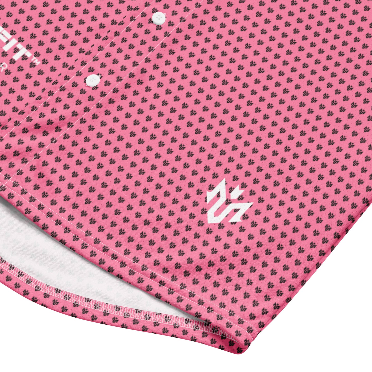 M.U.S.T. Fit Baseball Jersey Pink