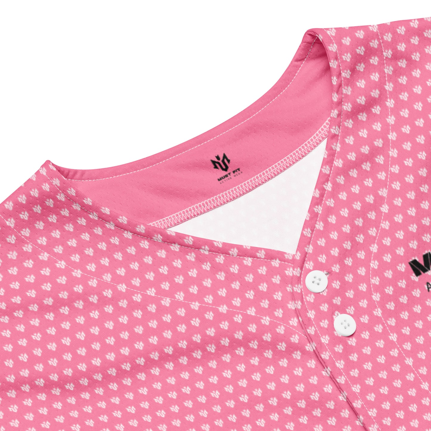 M.U.S.T. Fit Baseball Jersey Pink