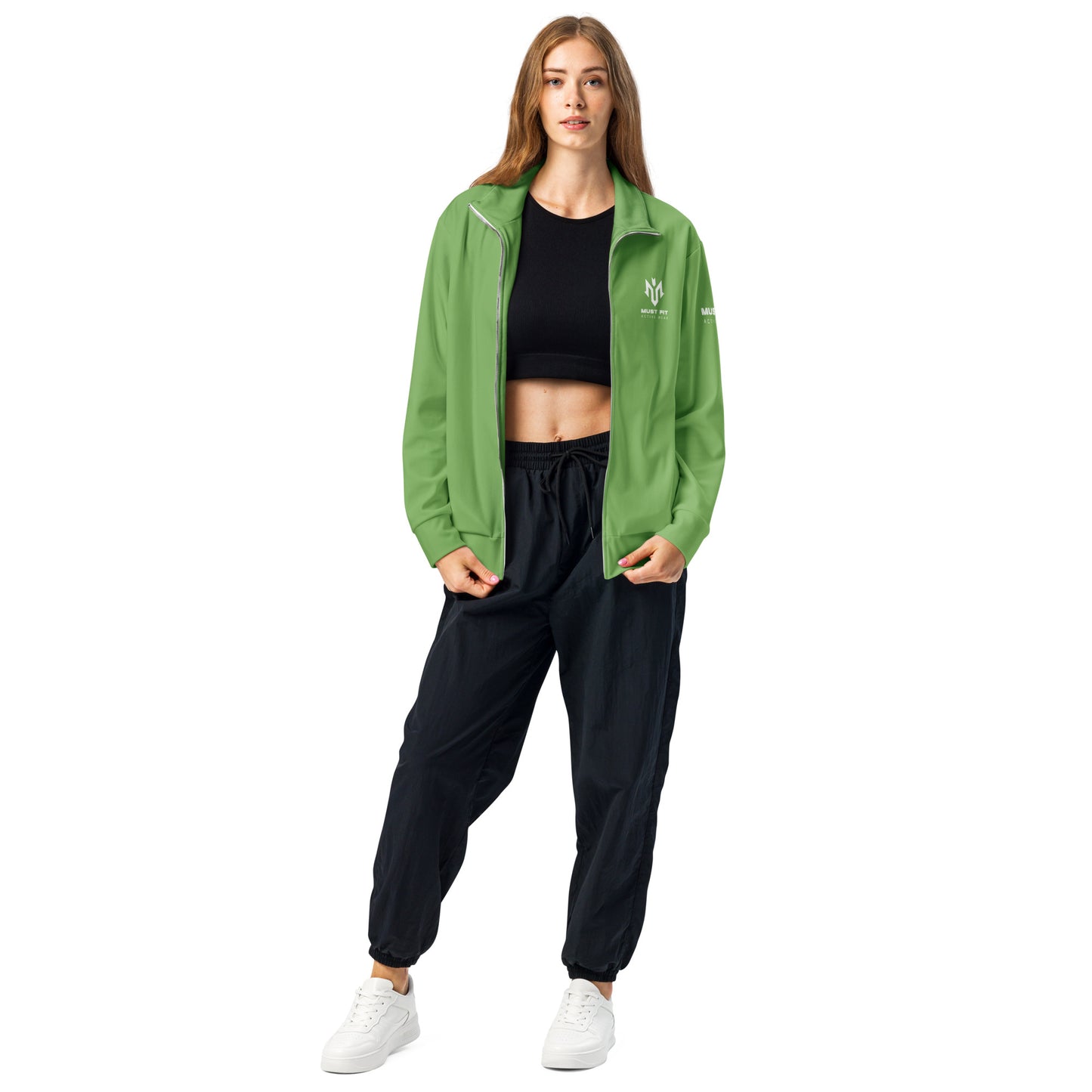 M.U.S.T. Fit Unisex Track Jacket Green