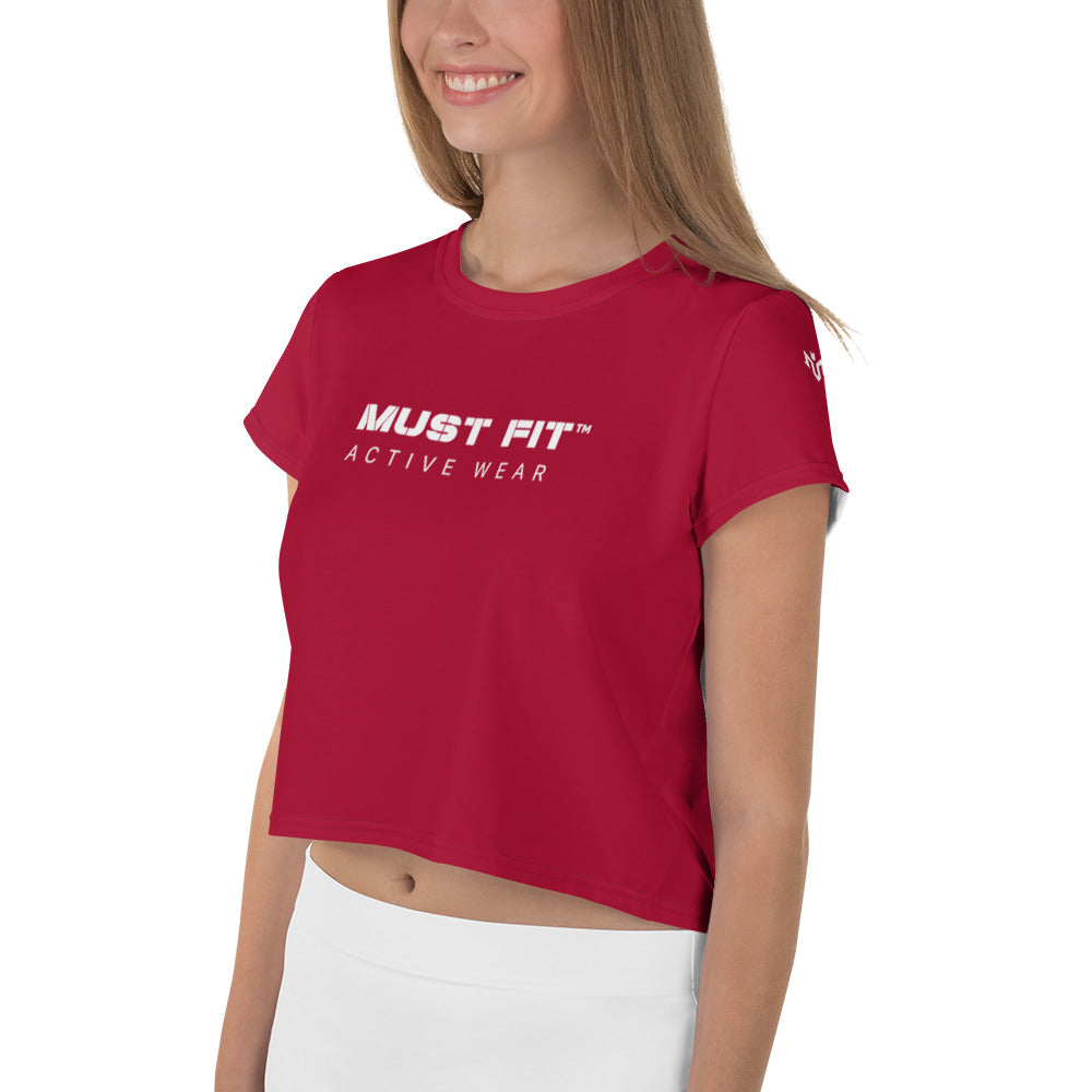 M.U.S.T. Fit crop tee
