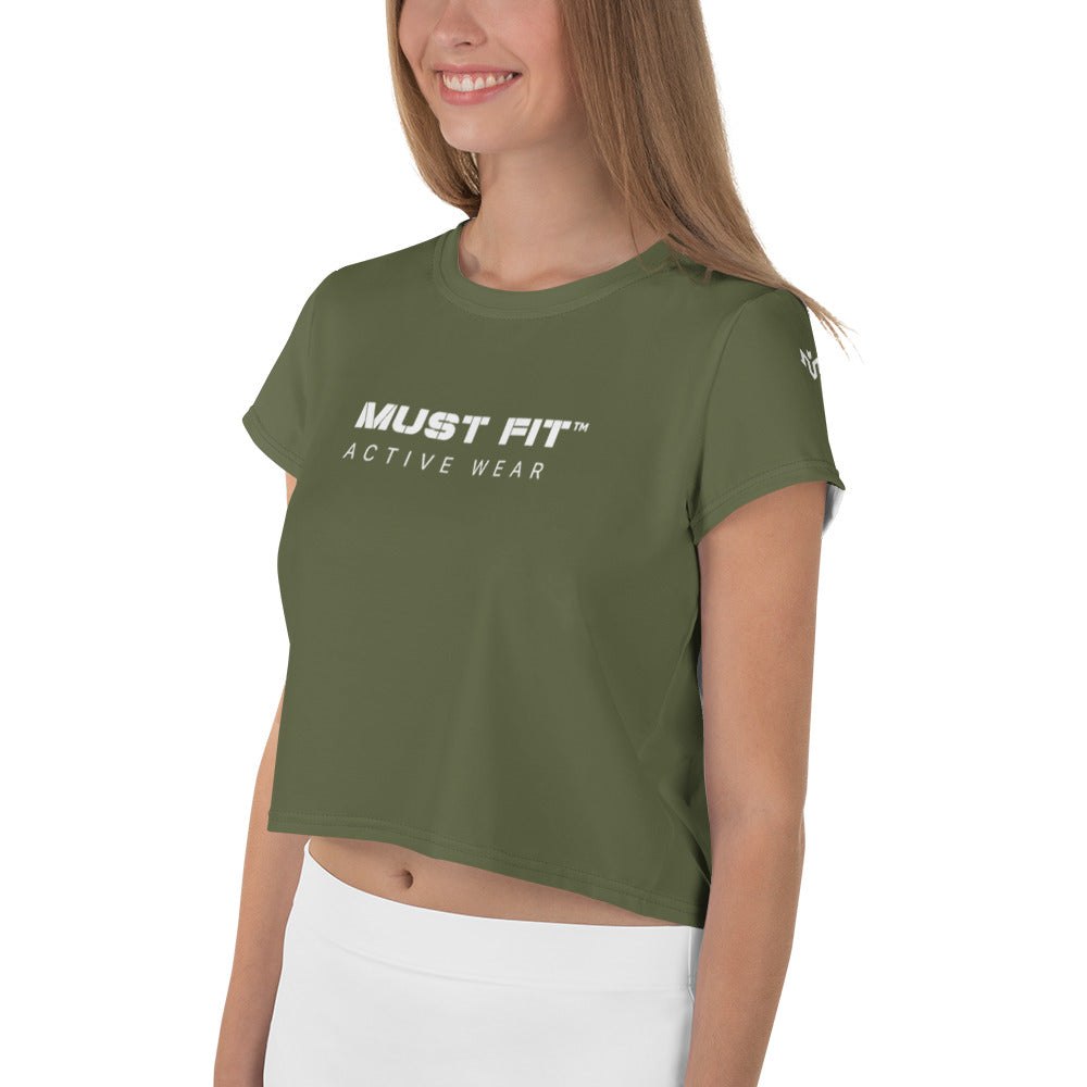 M.U.S.T. Fit crop tee