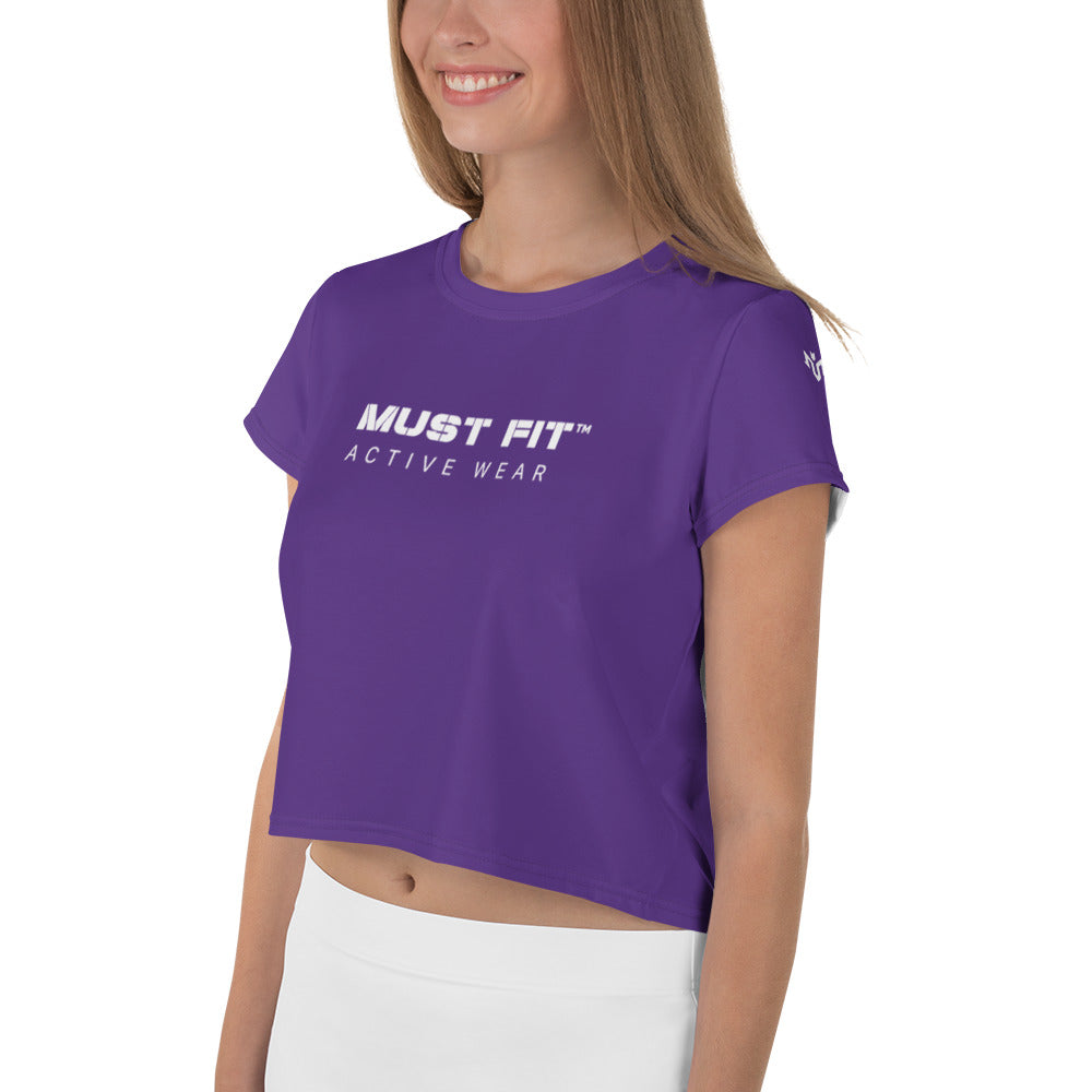 M.U.S.T. Fit crop tee