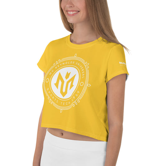 M.U.S.T. FIT Print Crop Tee