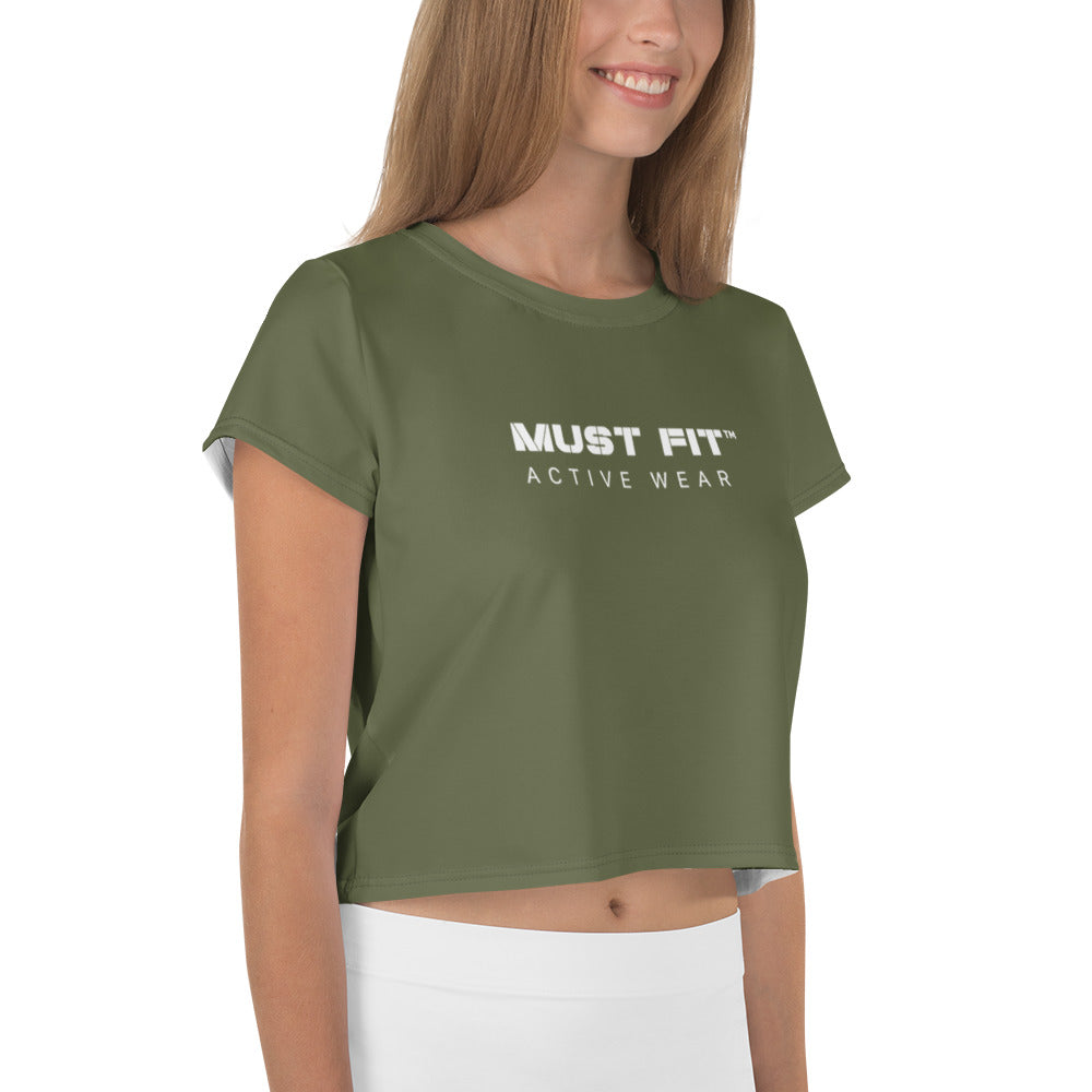 M.U.S.T. Fit crop tee
