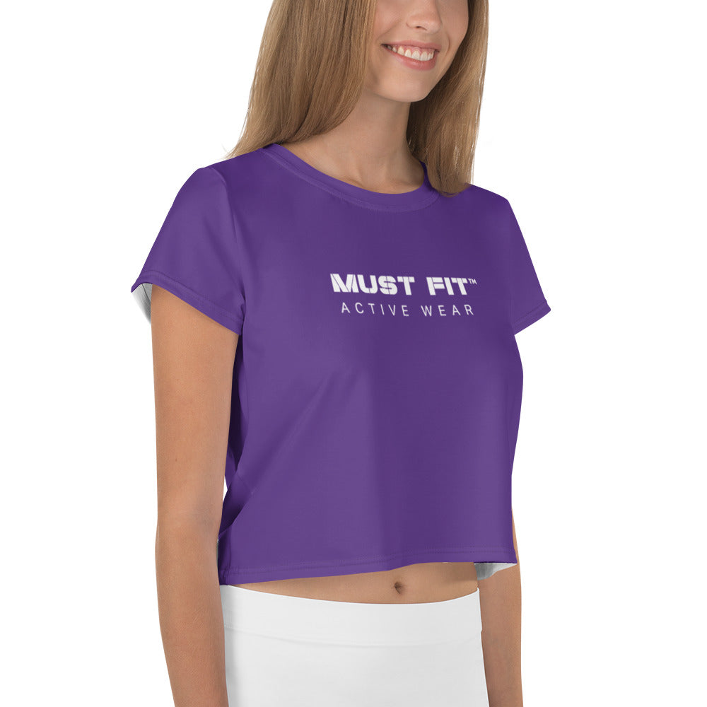 M.U.S.T. Fit crop tee