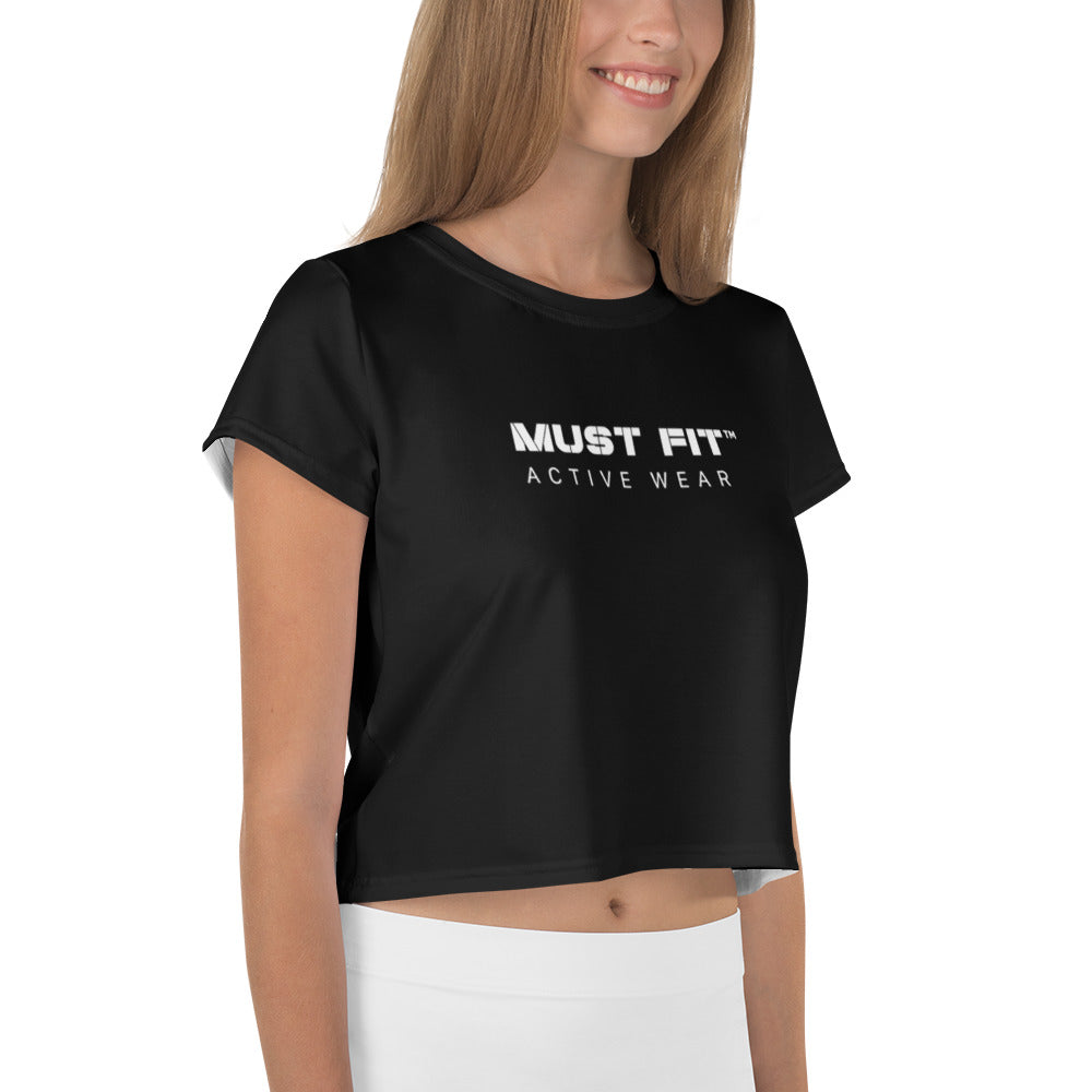 M.U.S.T. Fit crop tee