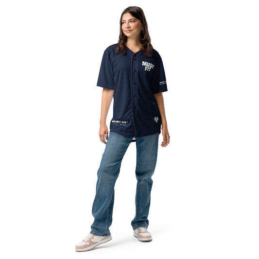 M.U.S.T. Fit Baseball Jersey Navy
