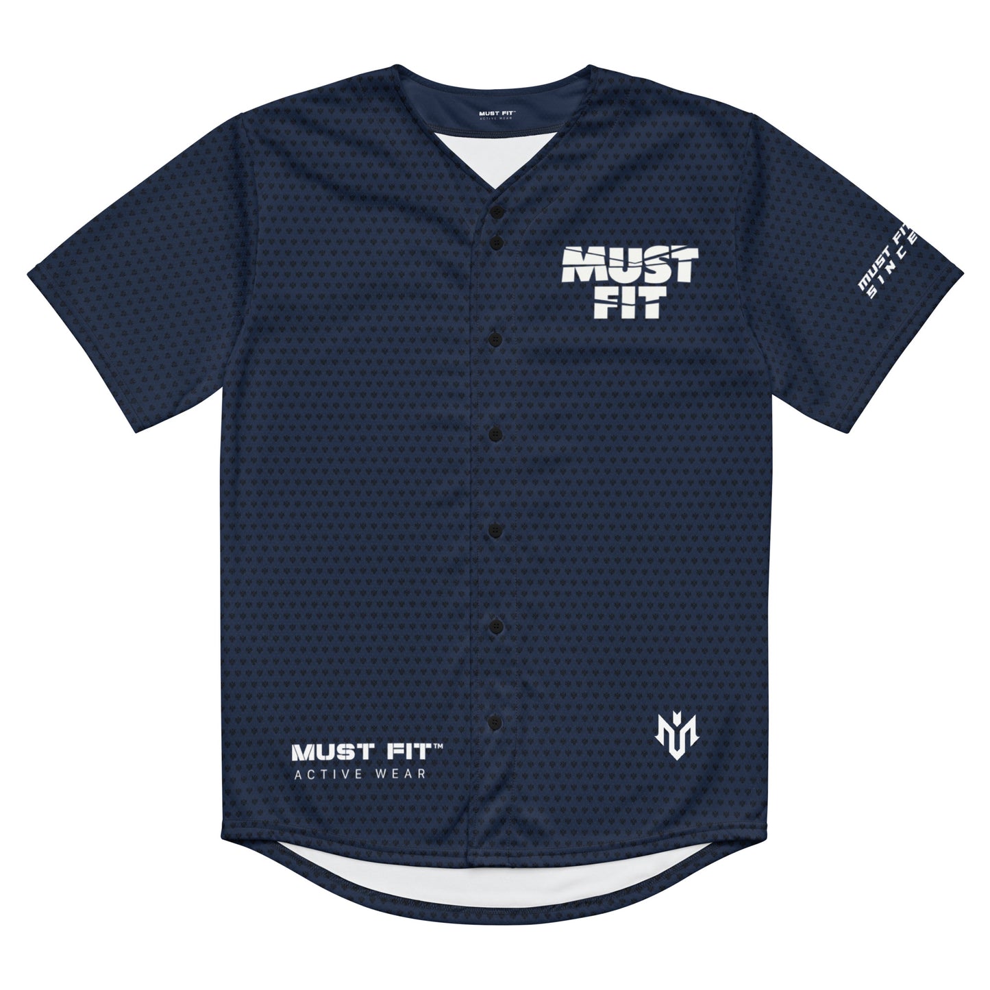 M.U.S.T. Fit Baseball Jersey Navy