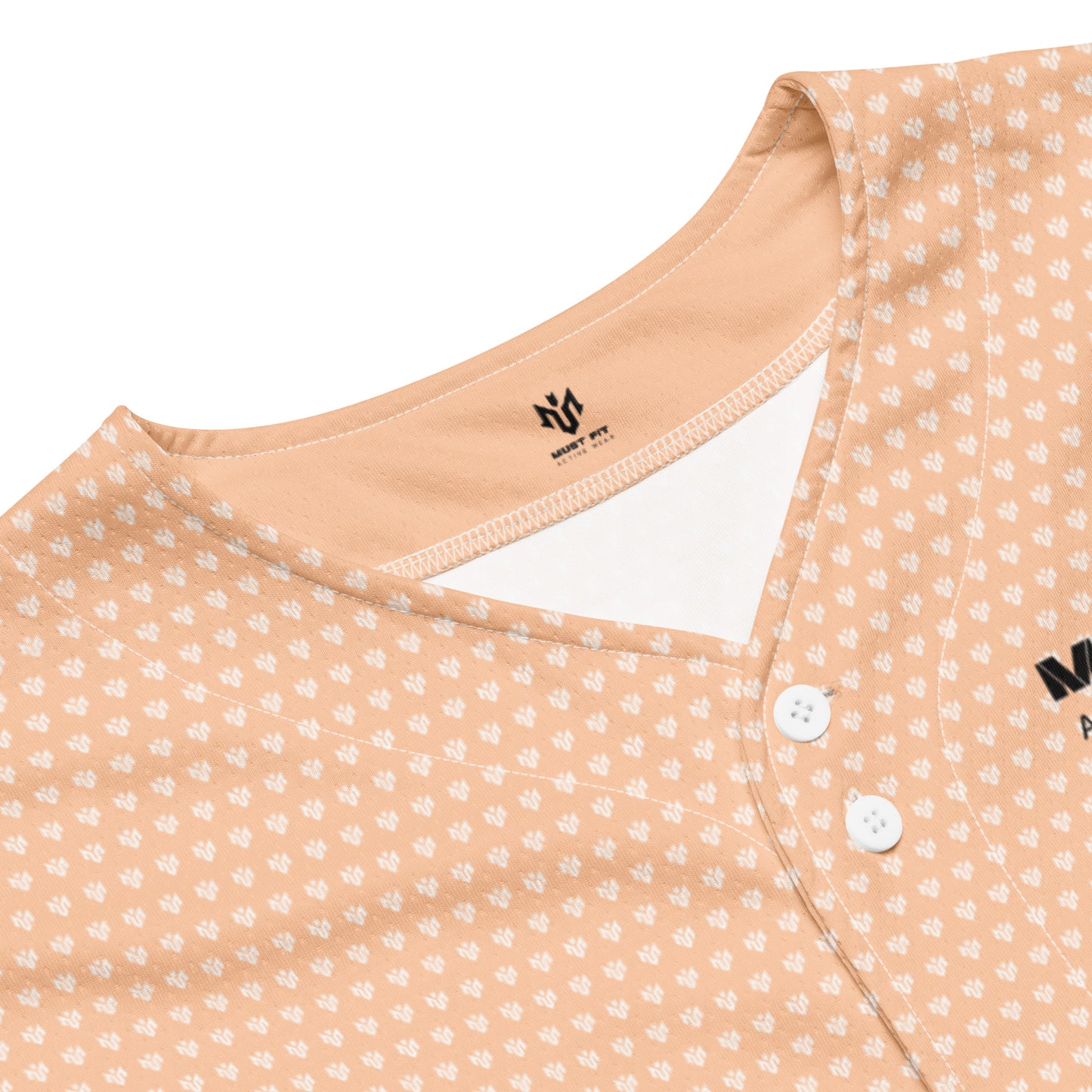 M.U.S.T. Fit Baseball Jersey Peach