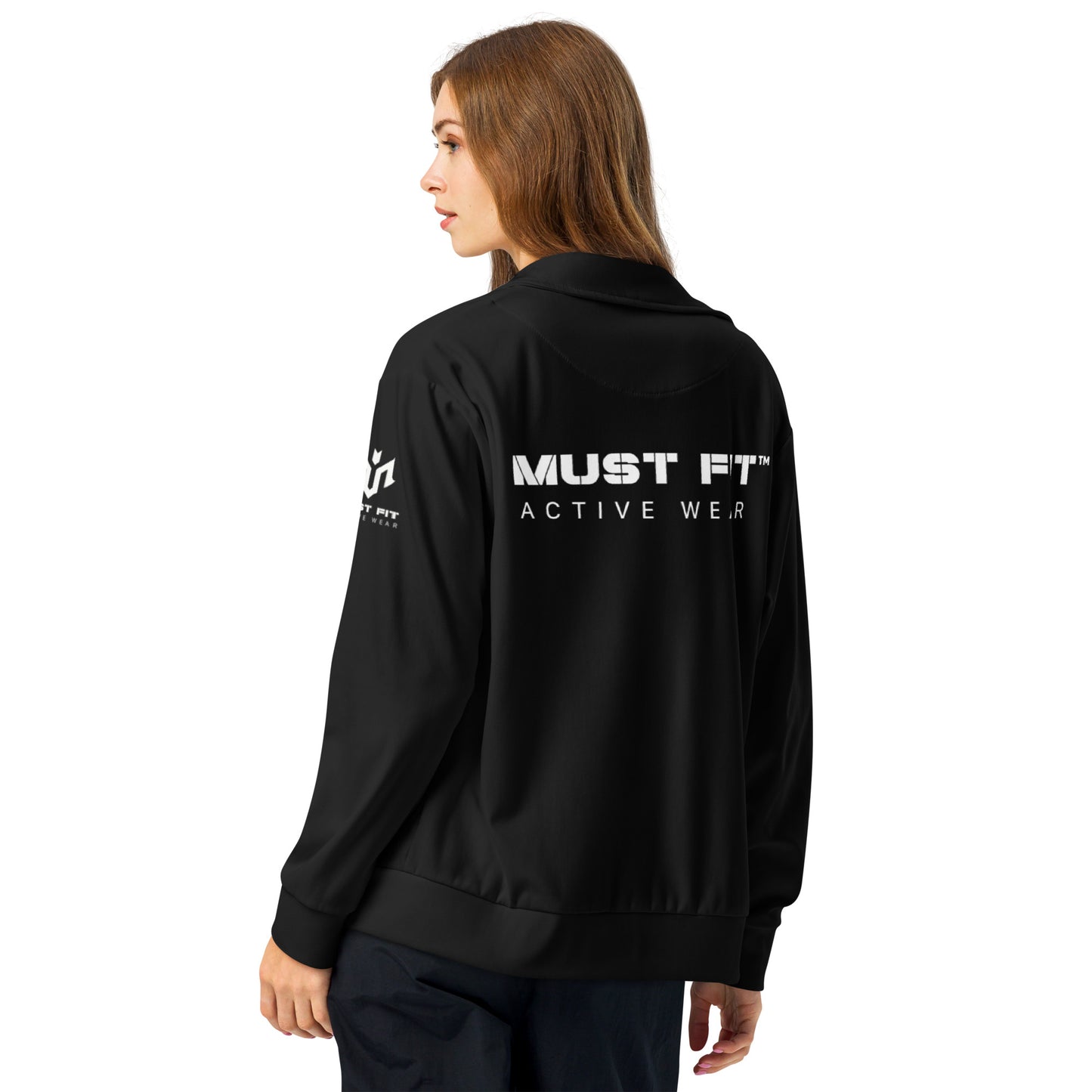 M.U.S.T. Fit Unisex Track Jacket Black