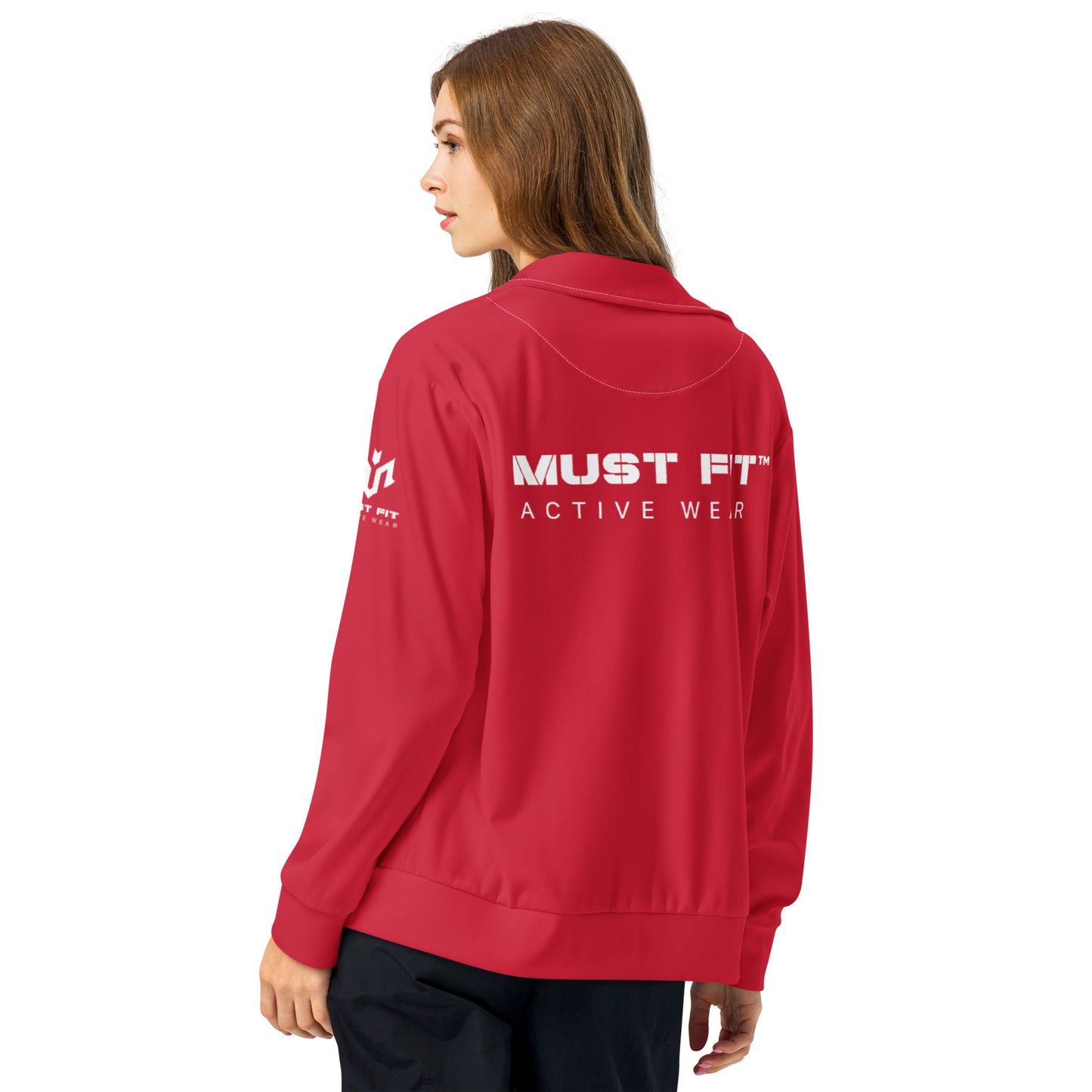 M.U.S.T. Fit Unisex Track Jacket Red