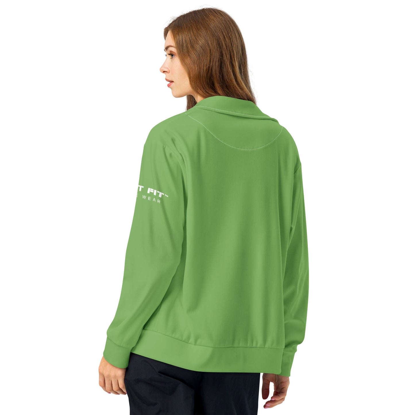 M.U.S.T. Fit Unisex Track Jacket Green