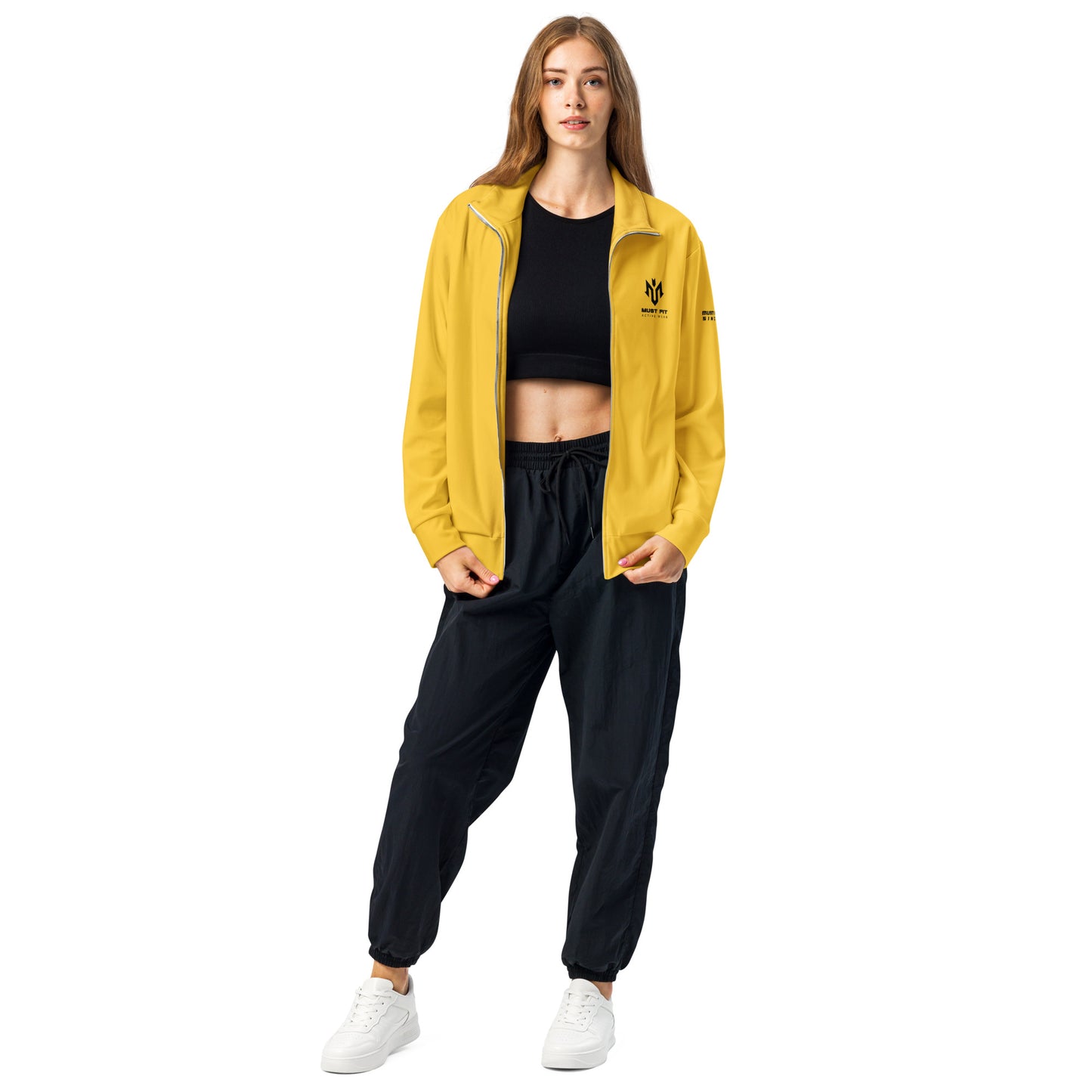 M.U.S.T. Fit Unisex Track Jacket Yellow