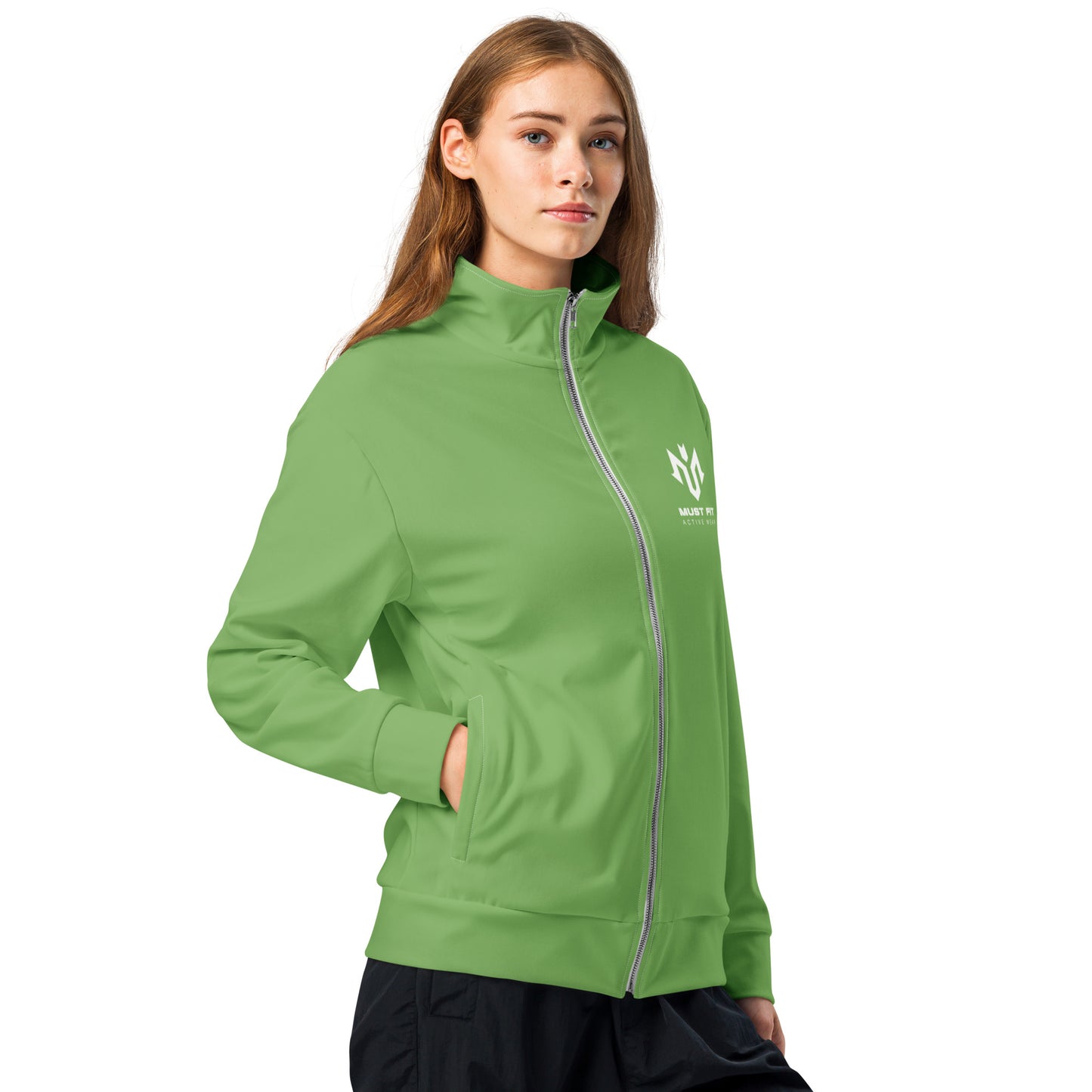 M.U.S.T. Fit Unisex Track Jacket Green