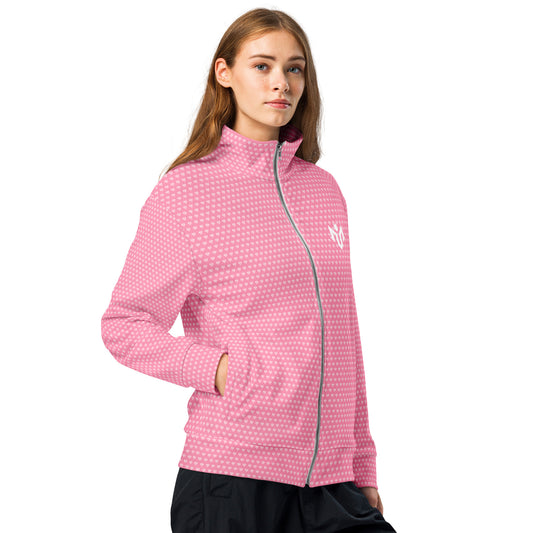 M.U.S.T. Fit Sports Unisex Track Jacket Tickle me Pink