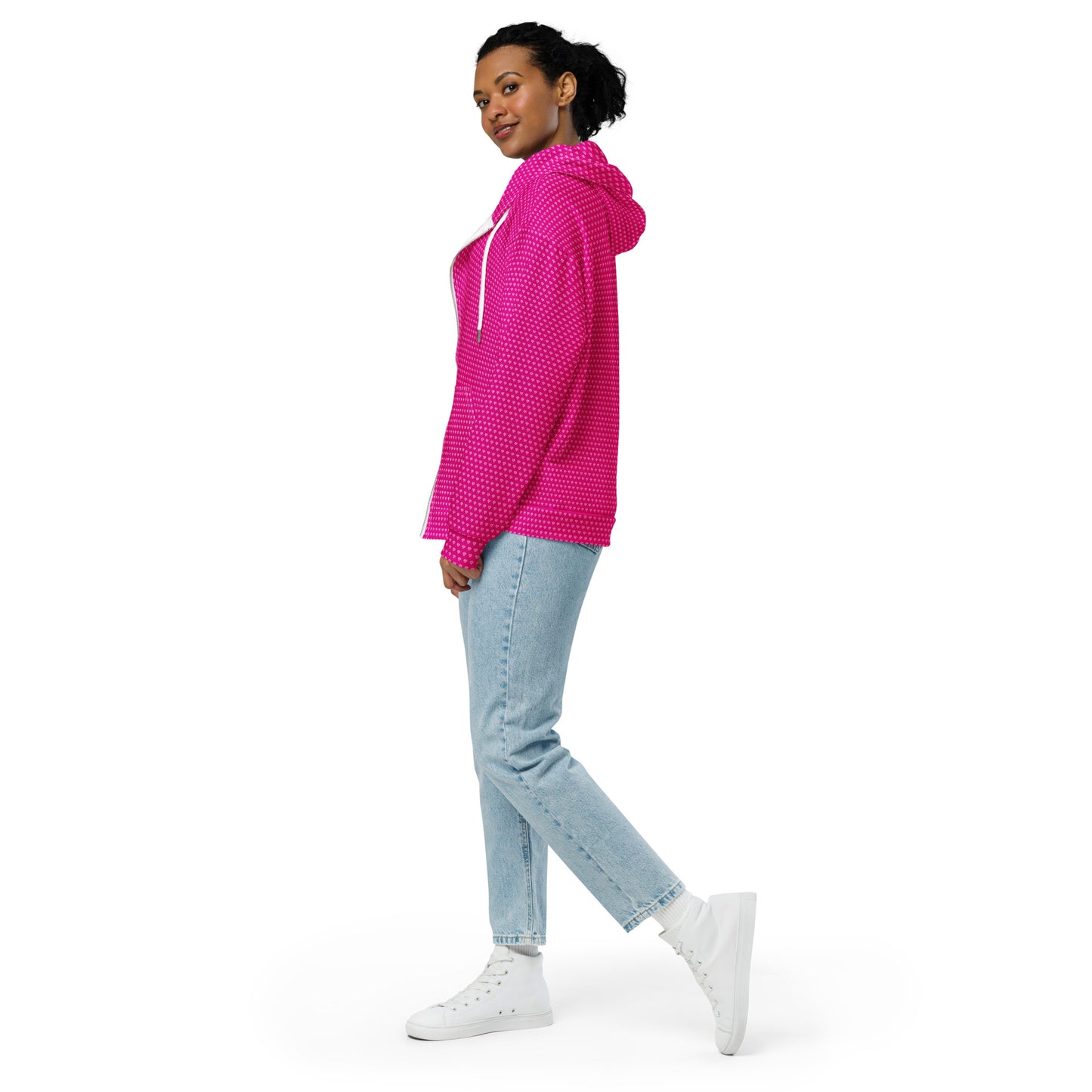 M.U.S.T. Fit Barbie Colour' Unisex Zip Hoodie