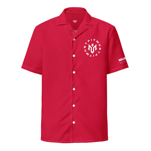 M.U.S.T. Fit LOGO Button Shirt