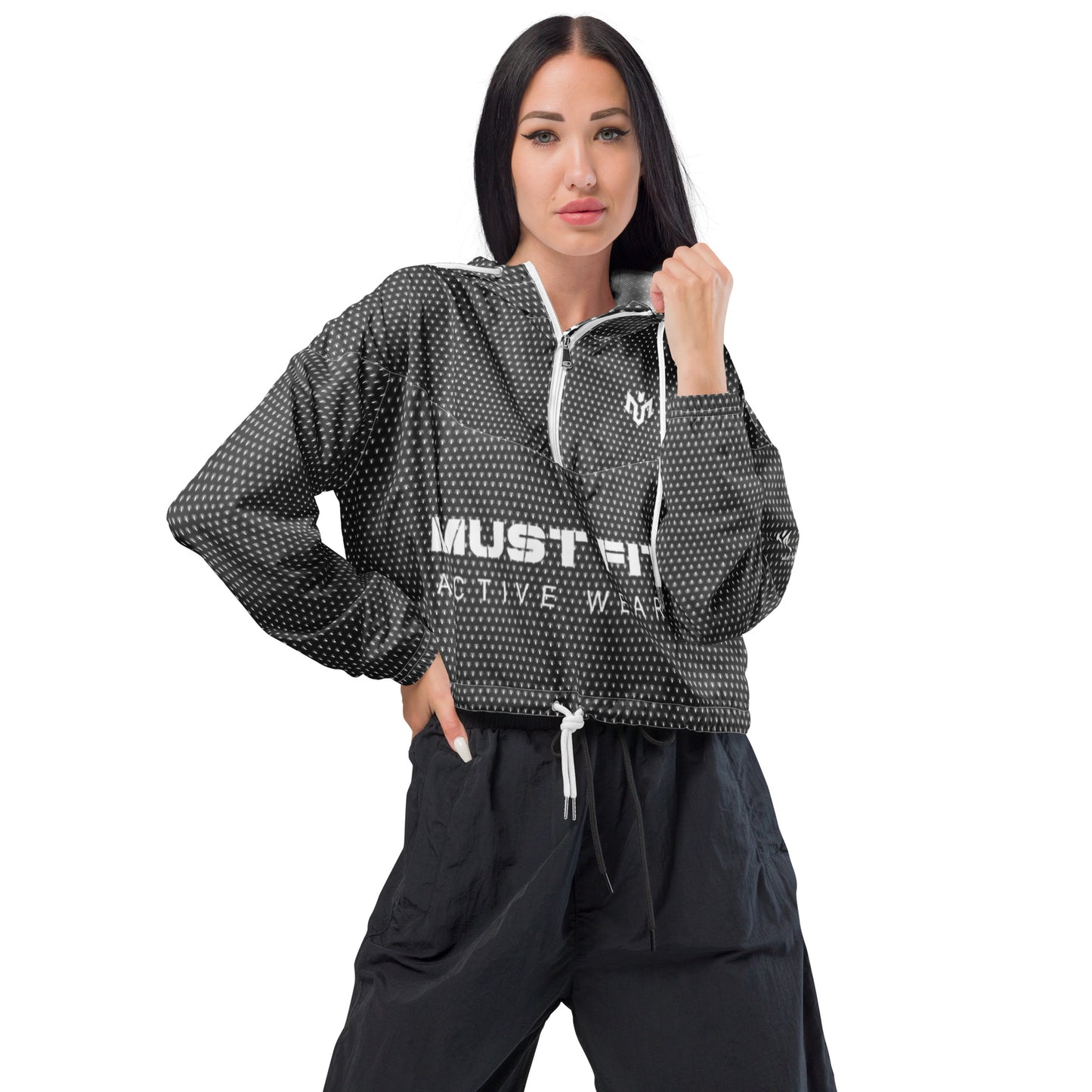 M.U.S.T. Fit Women’s Eclipse Limited Edition Cropped Windbreaker
