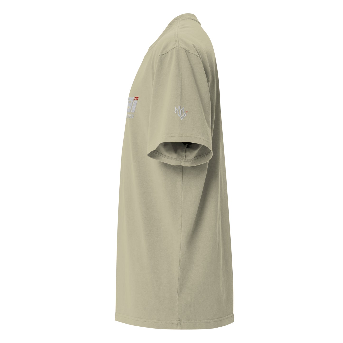 M.U.S.T. Fit Oversized Embroidered faded t-shirt copy