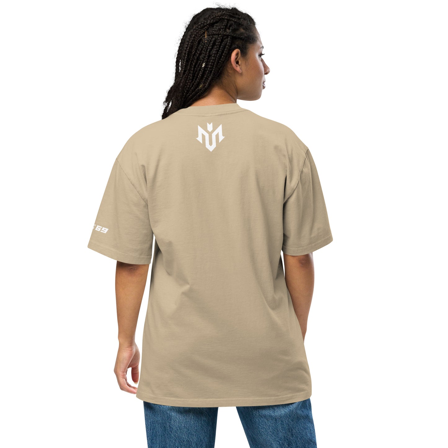 M.U.S.T. Fit Oversized faded t-shirt