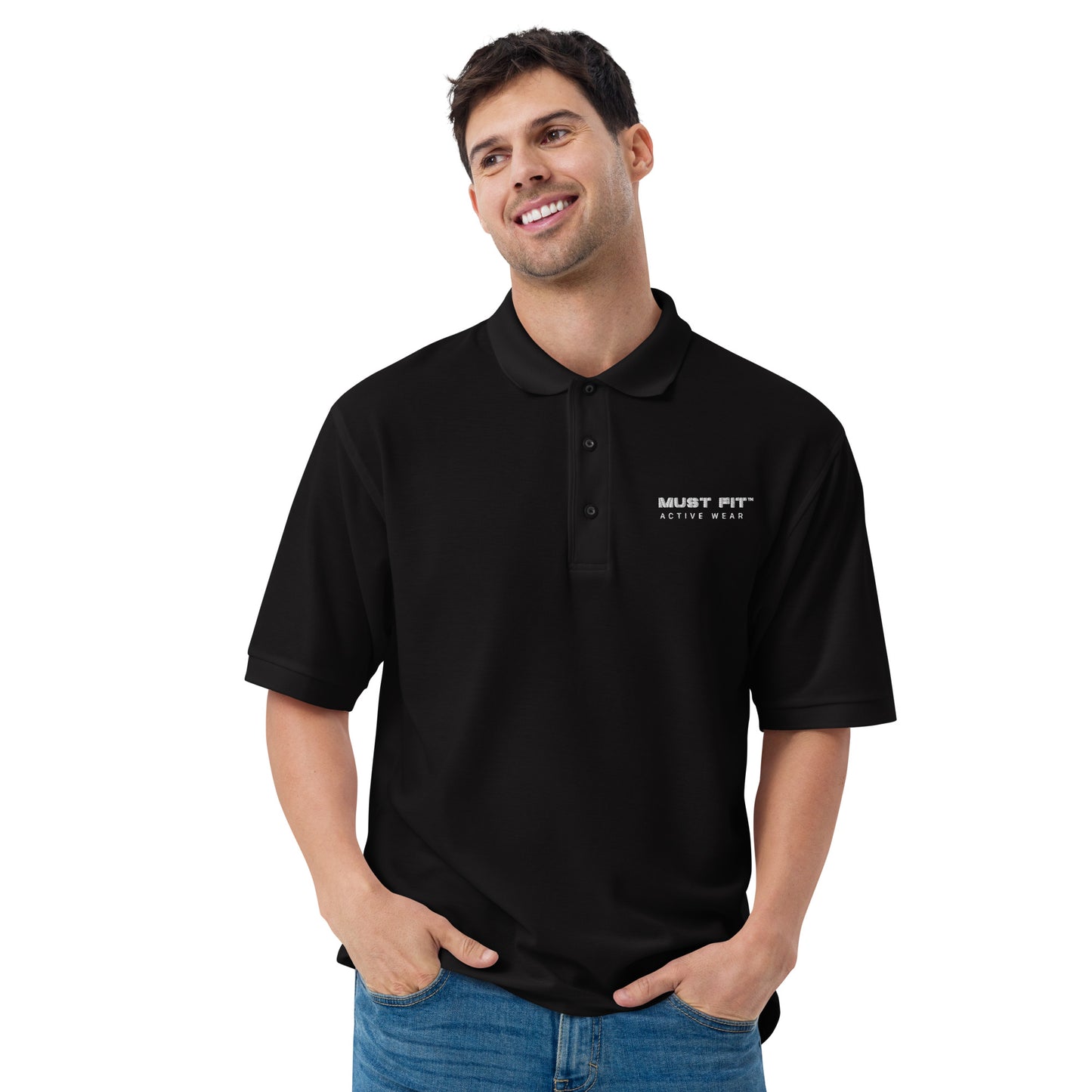 M.U.S.T. Fit Men's Premium Polo