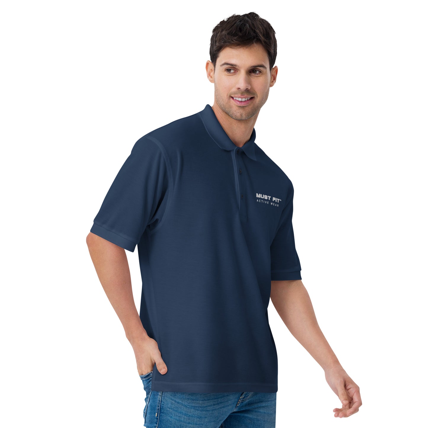 M.U.S.T. Fit Men's Premium Polo