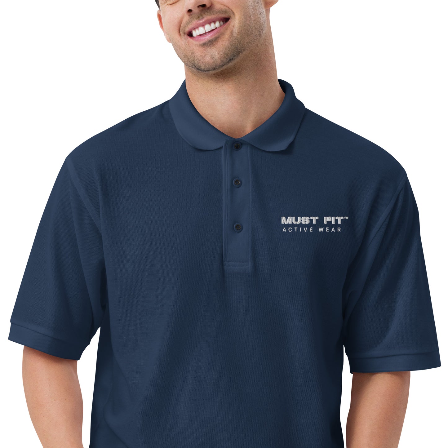 M.U.S.T. Fit Men's Premium Polo