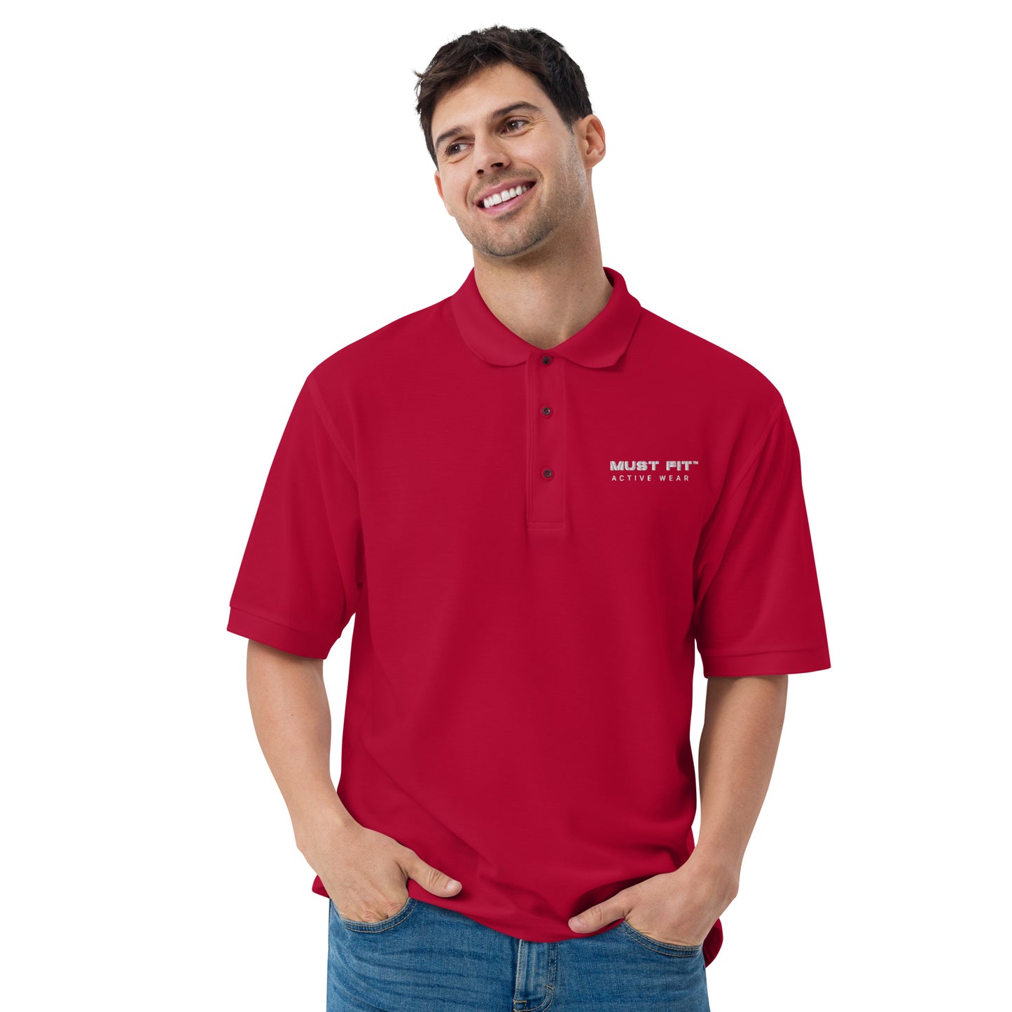 M.U.S.T. Fit Men's Premium Polo