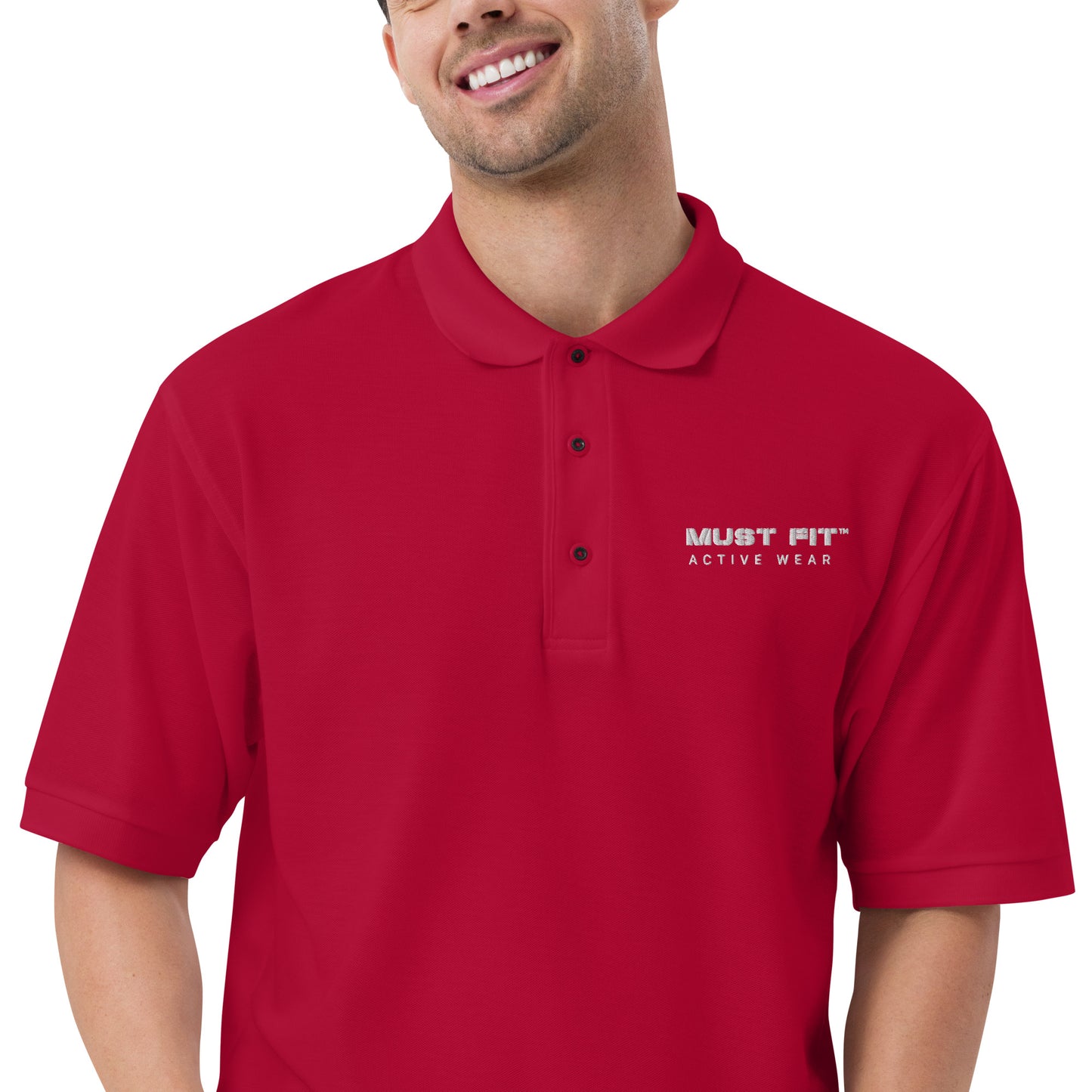 M.U.S.T. Fit Men's Premium Polo