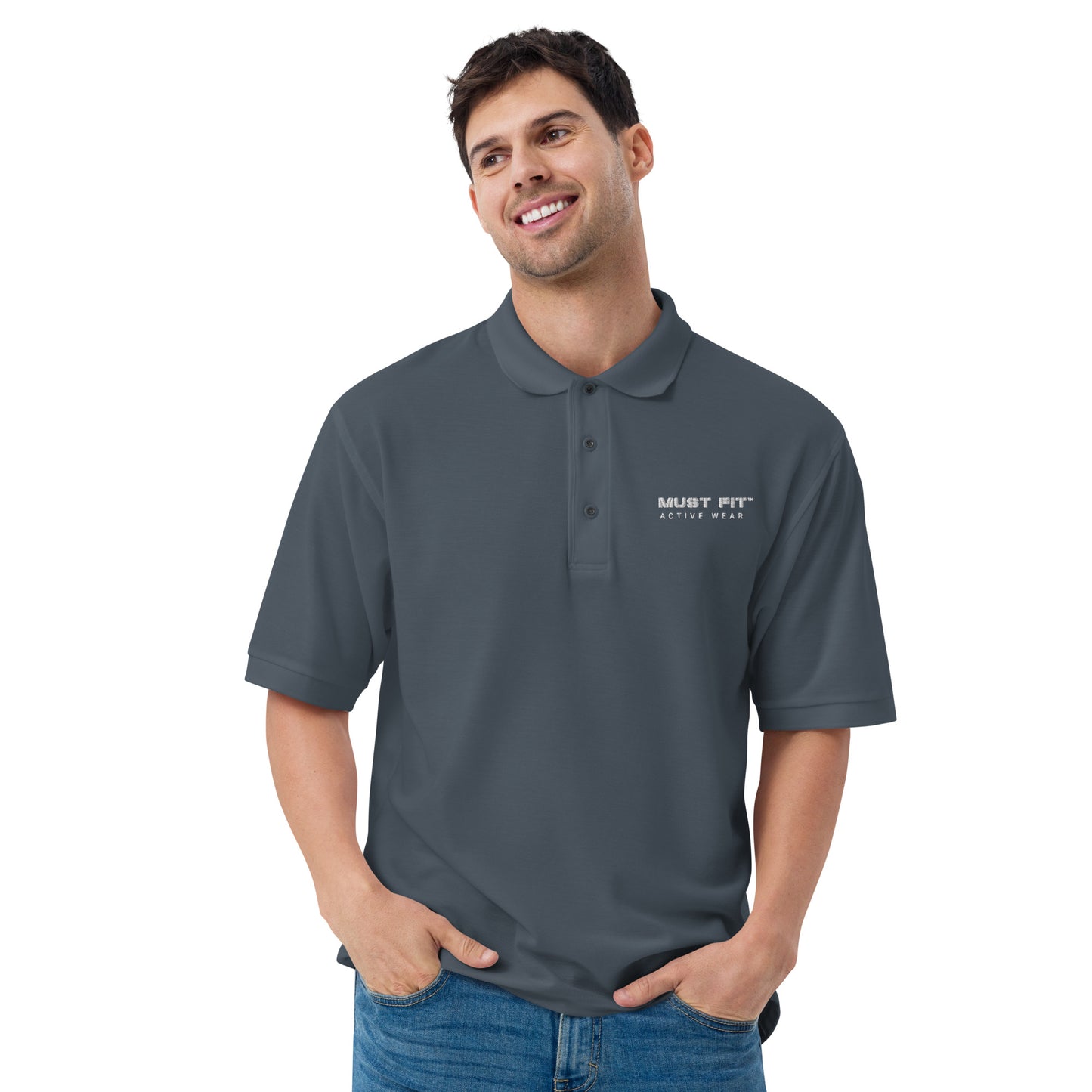 M.U.S.T. Fit Men's Premium Polo