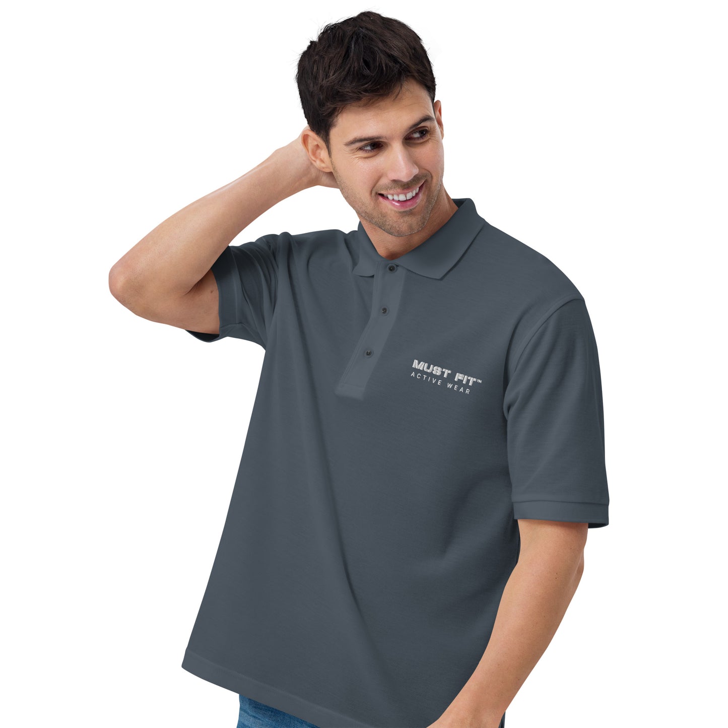 M.U.S.T. Fit Men's Premium Polo
