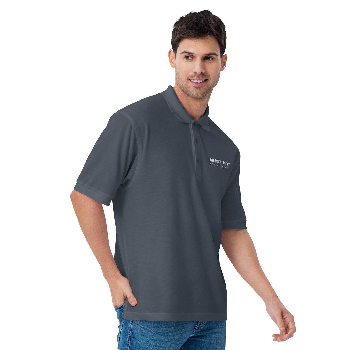 M.U.S.T. Fit Men's Premium Polo