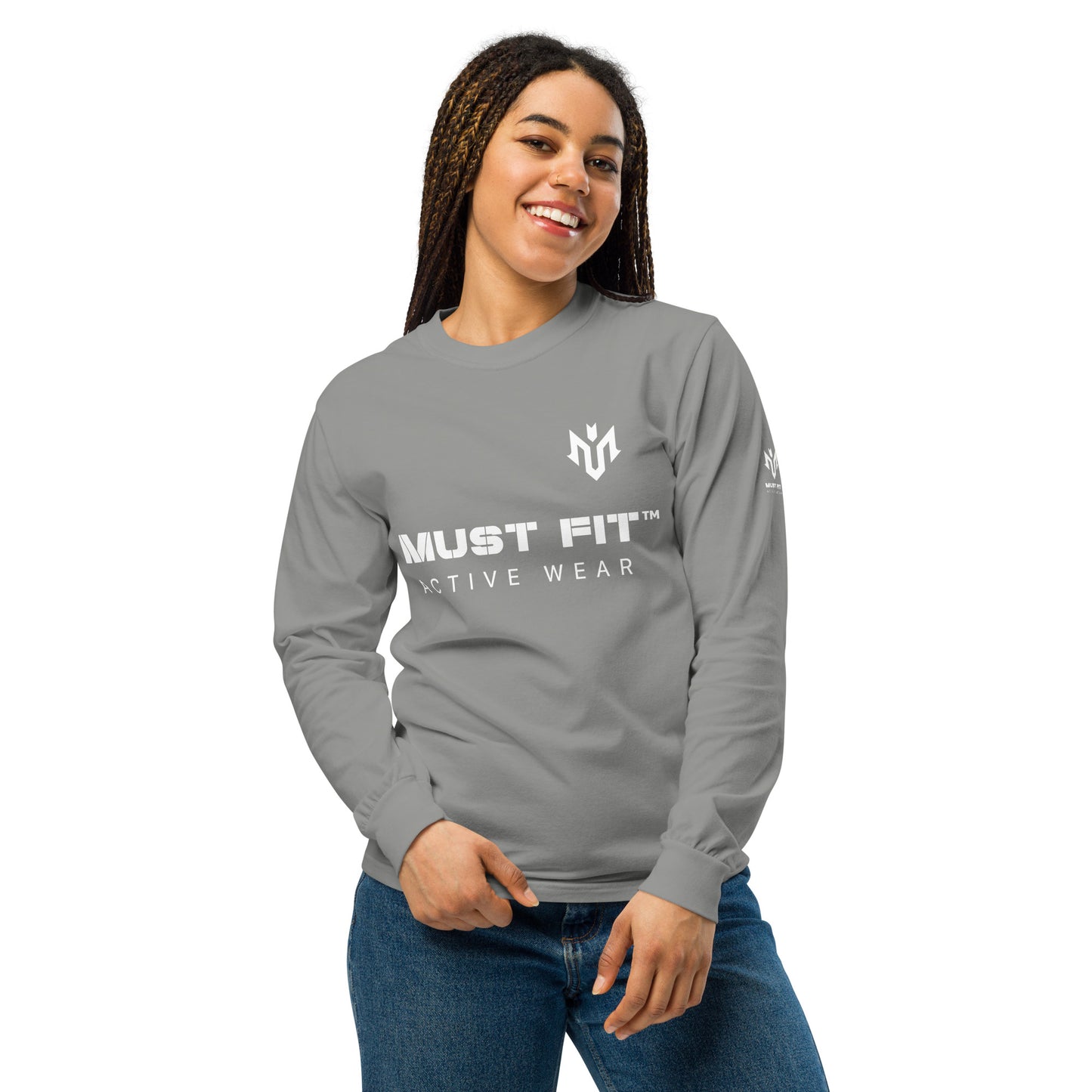 M.U.S.T. Fit heavyweight long-sleeve shirt