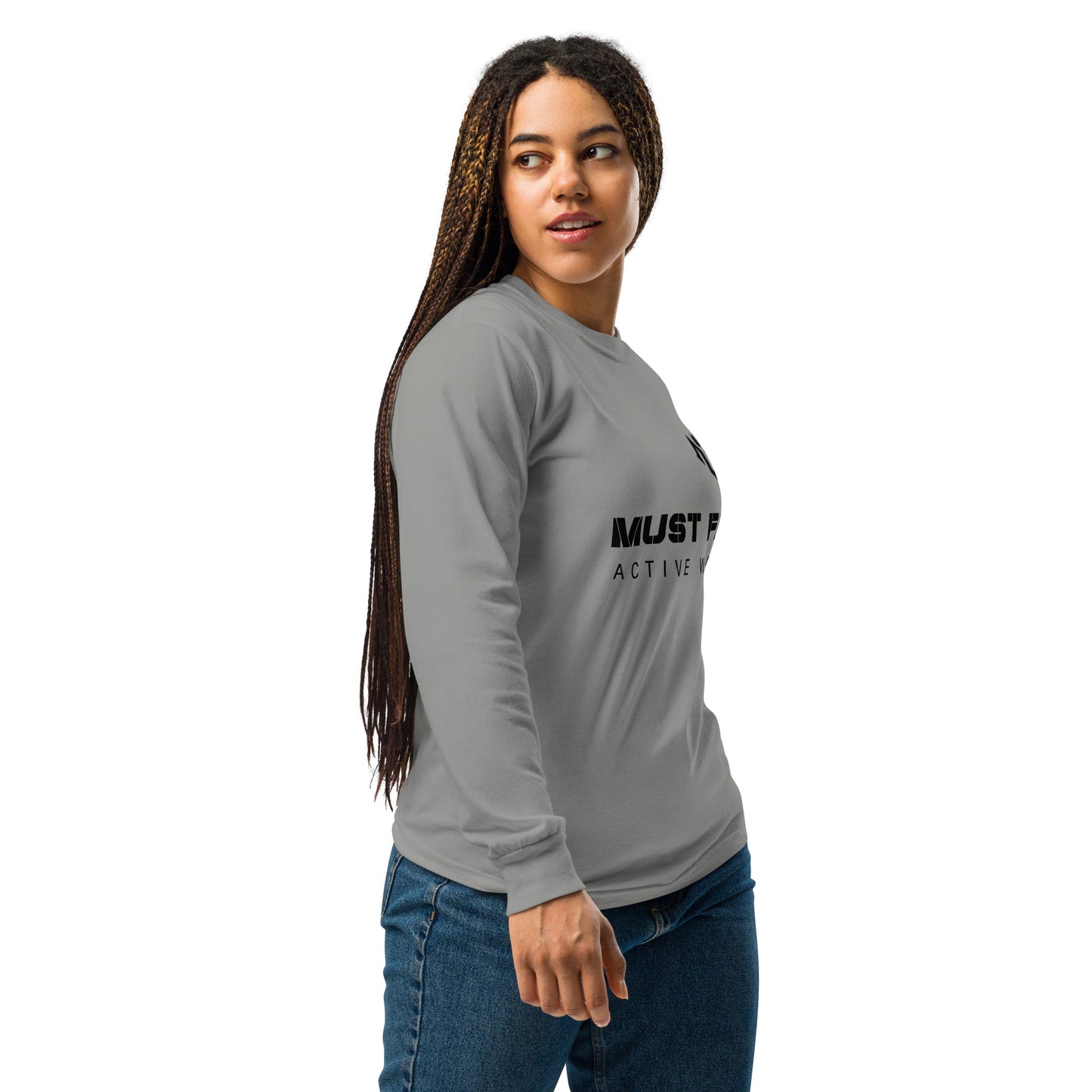 M.U.S.T. Fit heavyweight long-sleeve shirt