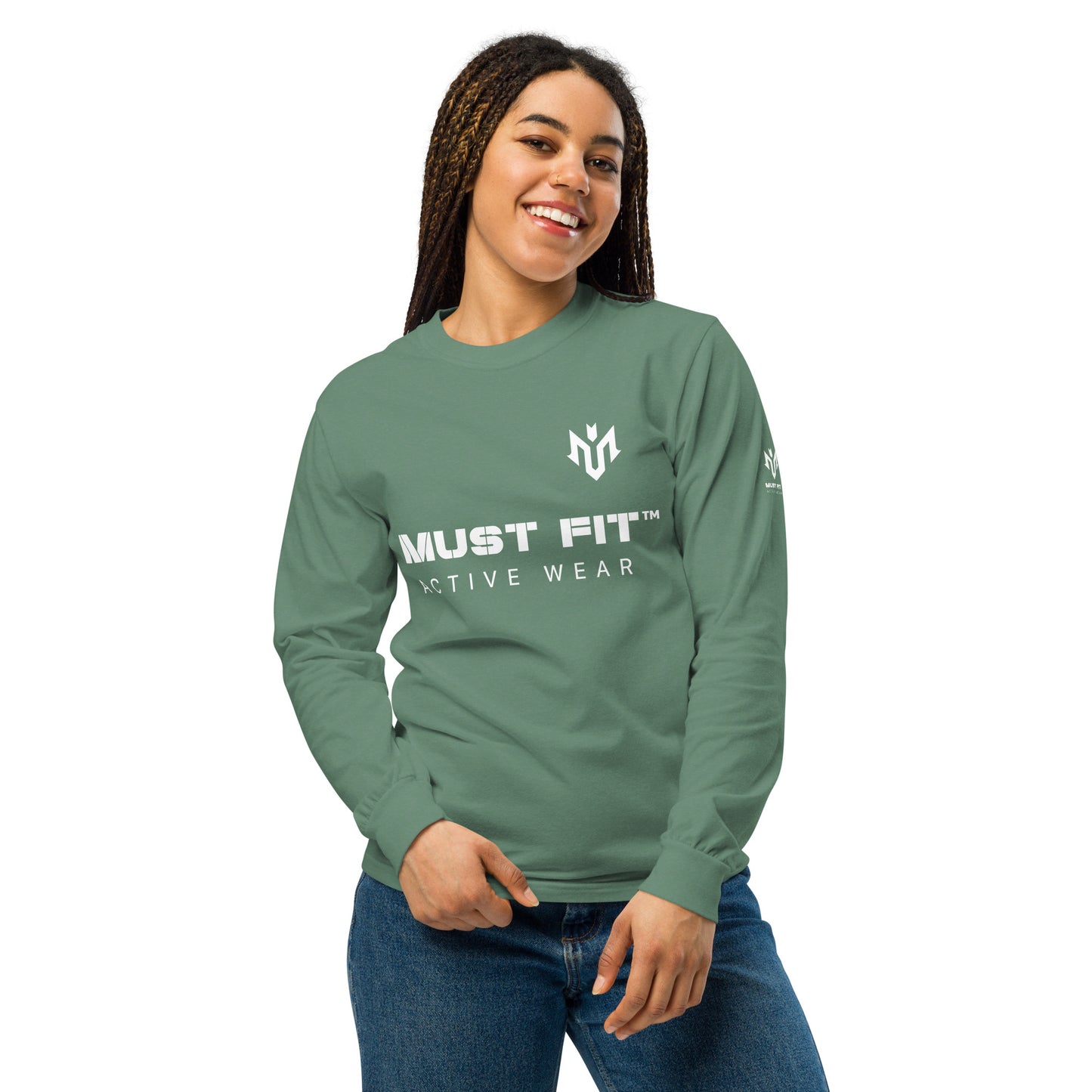 M.U.S.T. Fit heavyweight long-sleeve shirt
