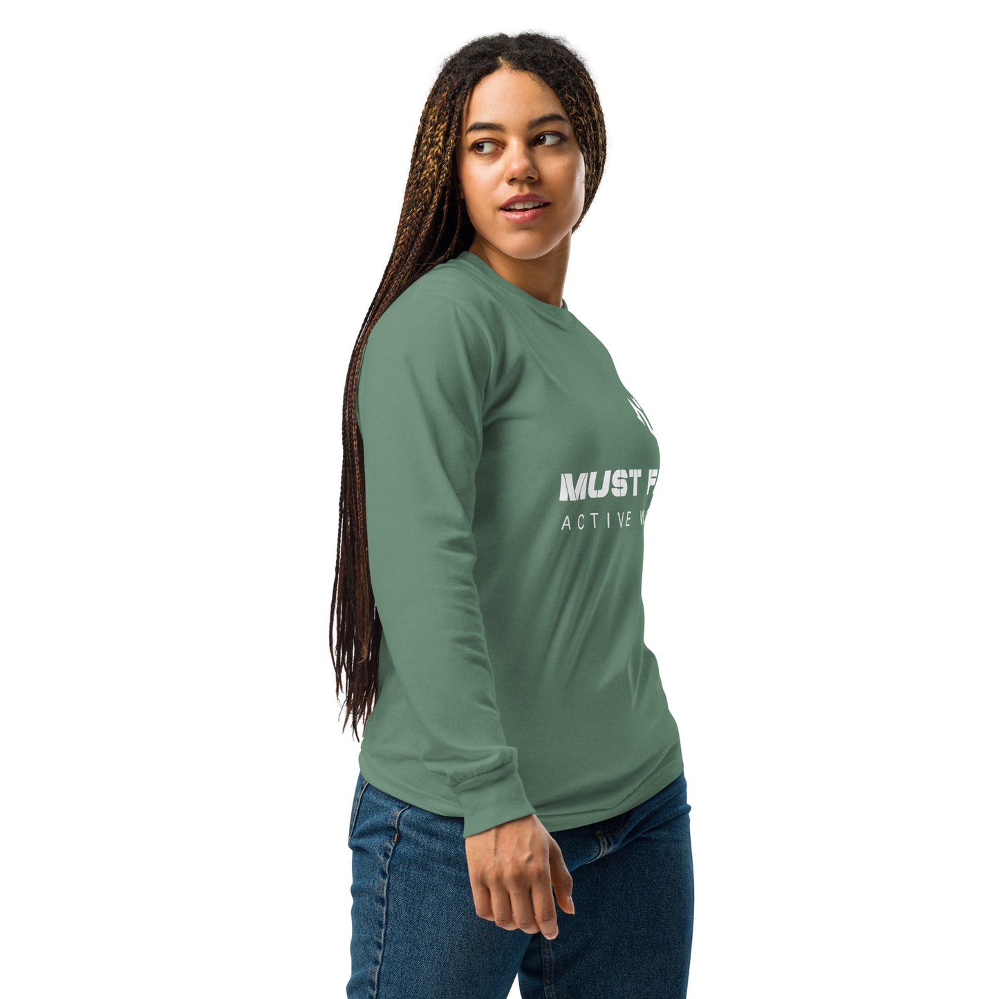 M.U.S.T. Fit heavyweight long-sleeve shirt
