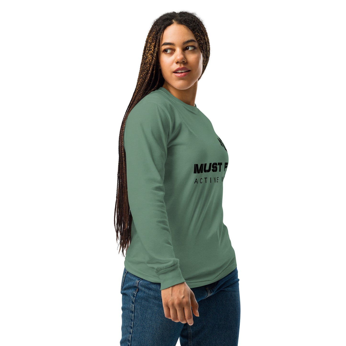 M.U.S.T. Fit heavyweight long-sleeve shirt