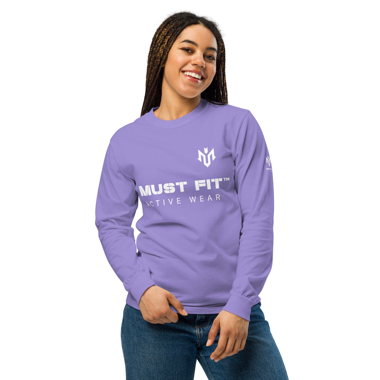 M.U.S.T. Fit heavyweight long-sleeve shirt
