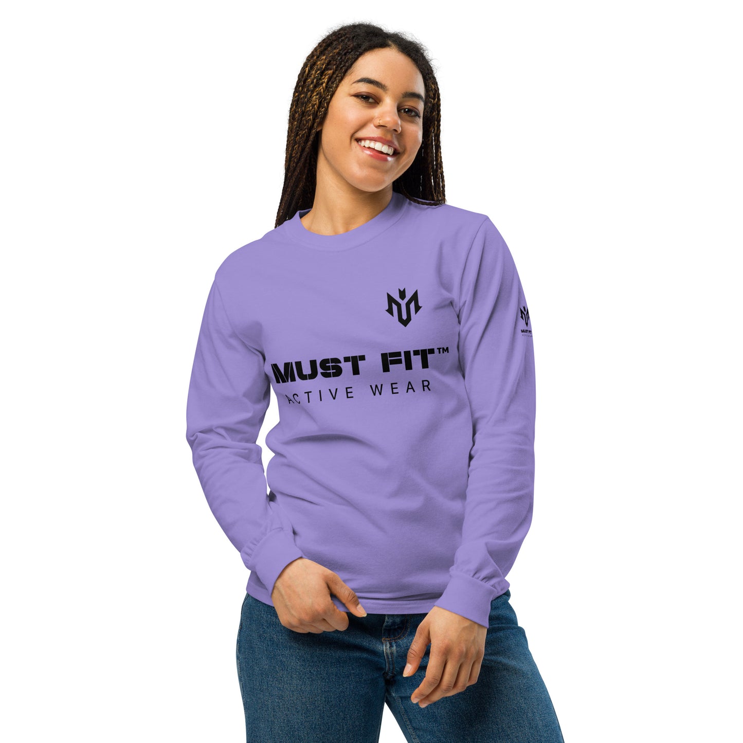 M.U.S.T. Fit heavyweight long-sleeve shirt