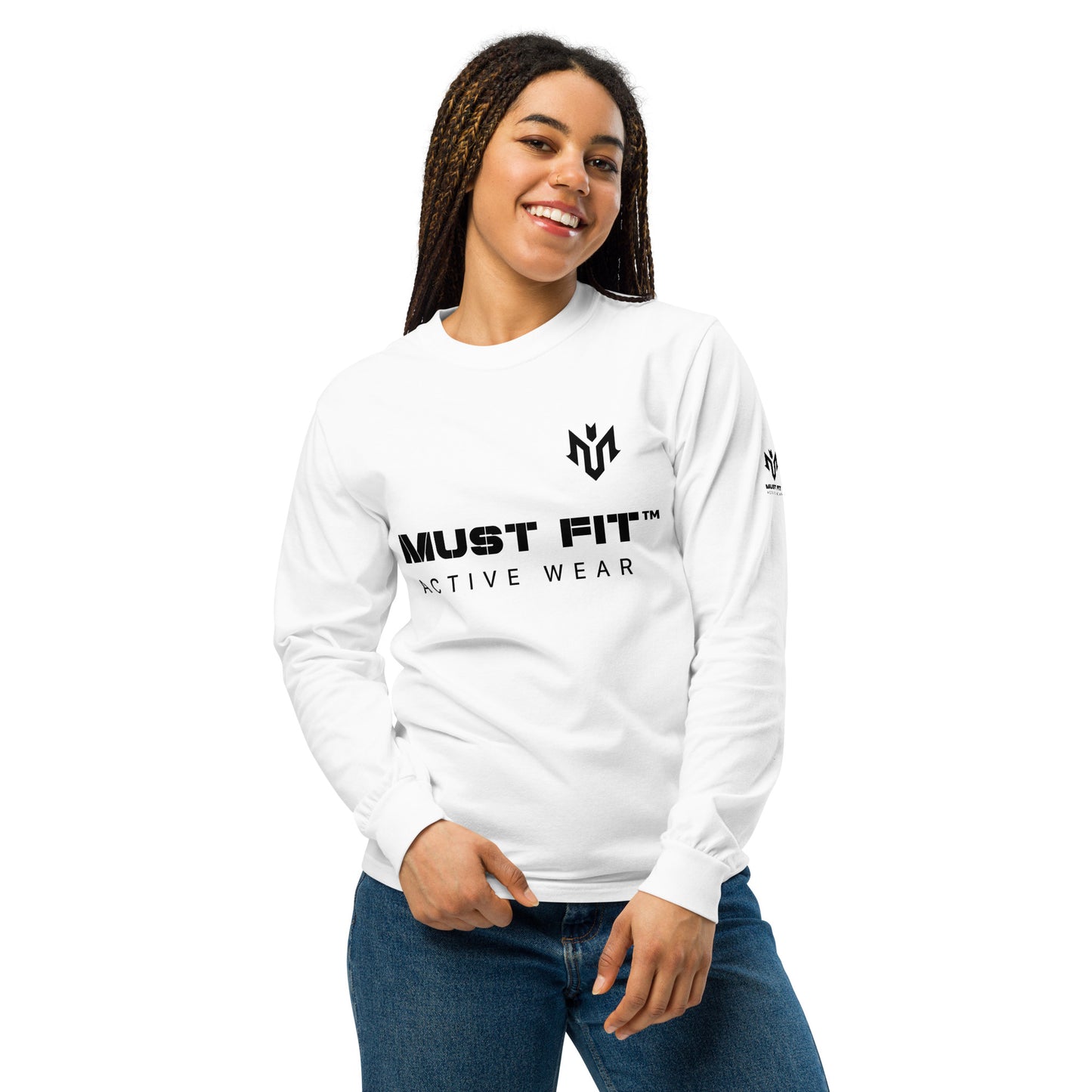 M.U.S.T. Fit heavyweight long-sleeve shirt
