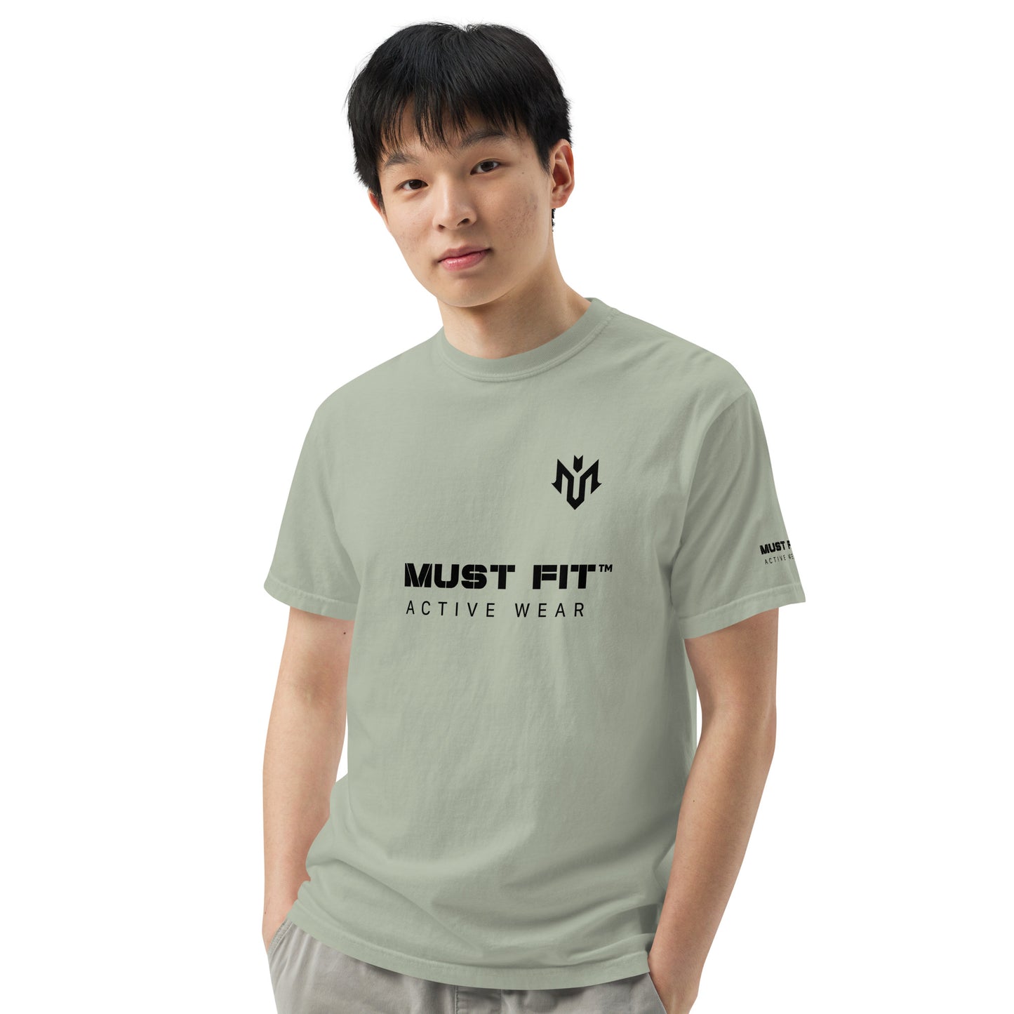M.U.S.T. Fit Men’s Garment-Dyed Heavyweight T-shirt