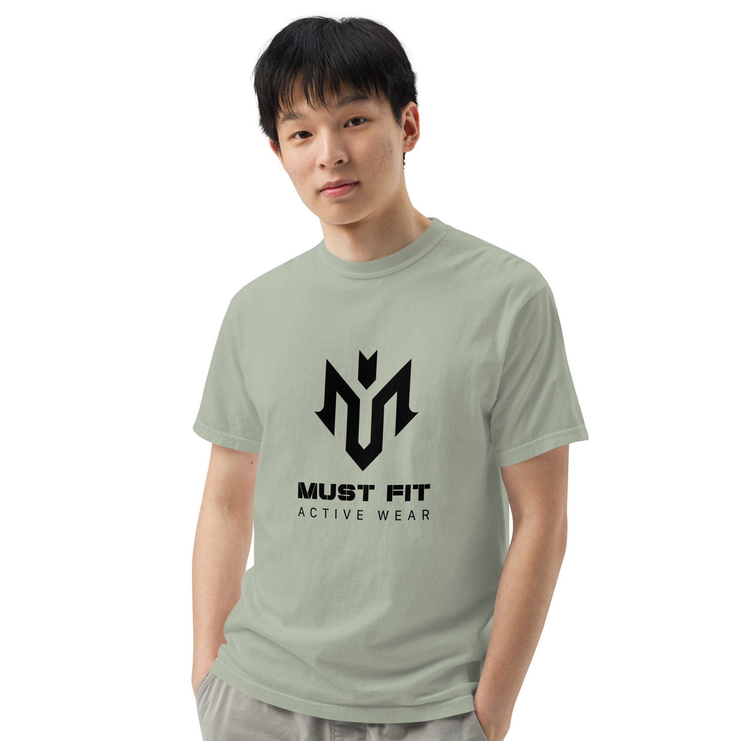 M.U.S.T. Fit Men’s Garment-Dyed Heavyweight T-shirt