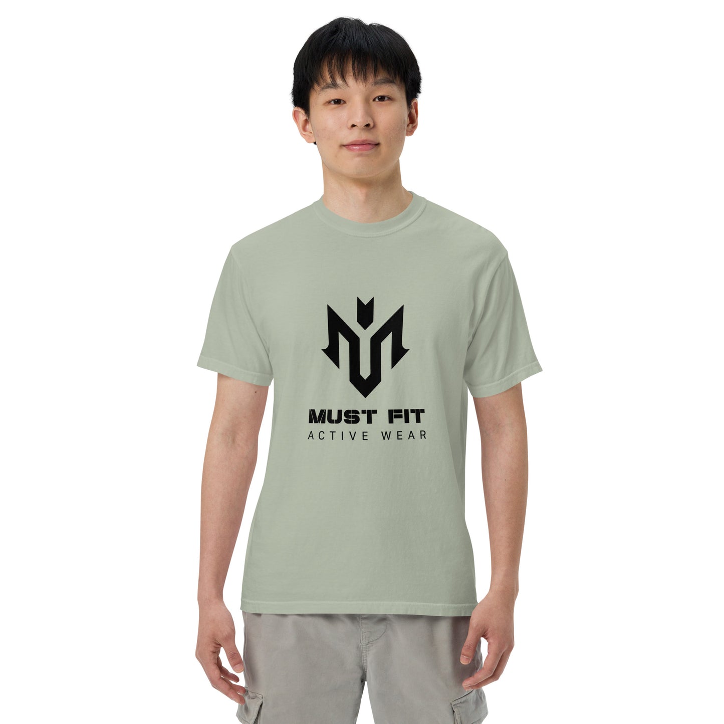 M.U.S.T. Fit Men’s Garment-Dyed Heavyweight T-shirt