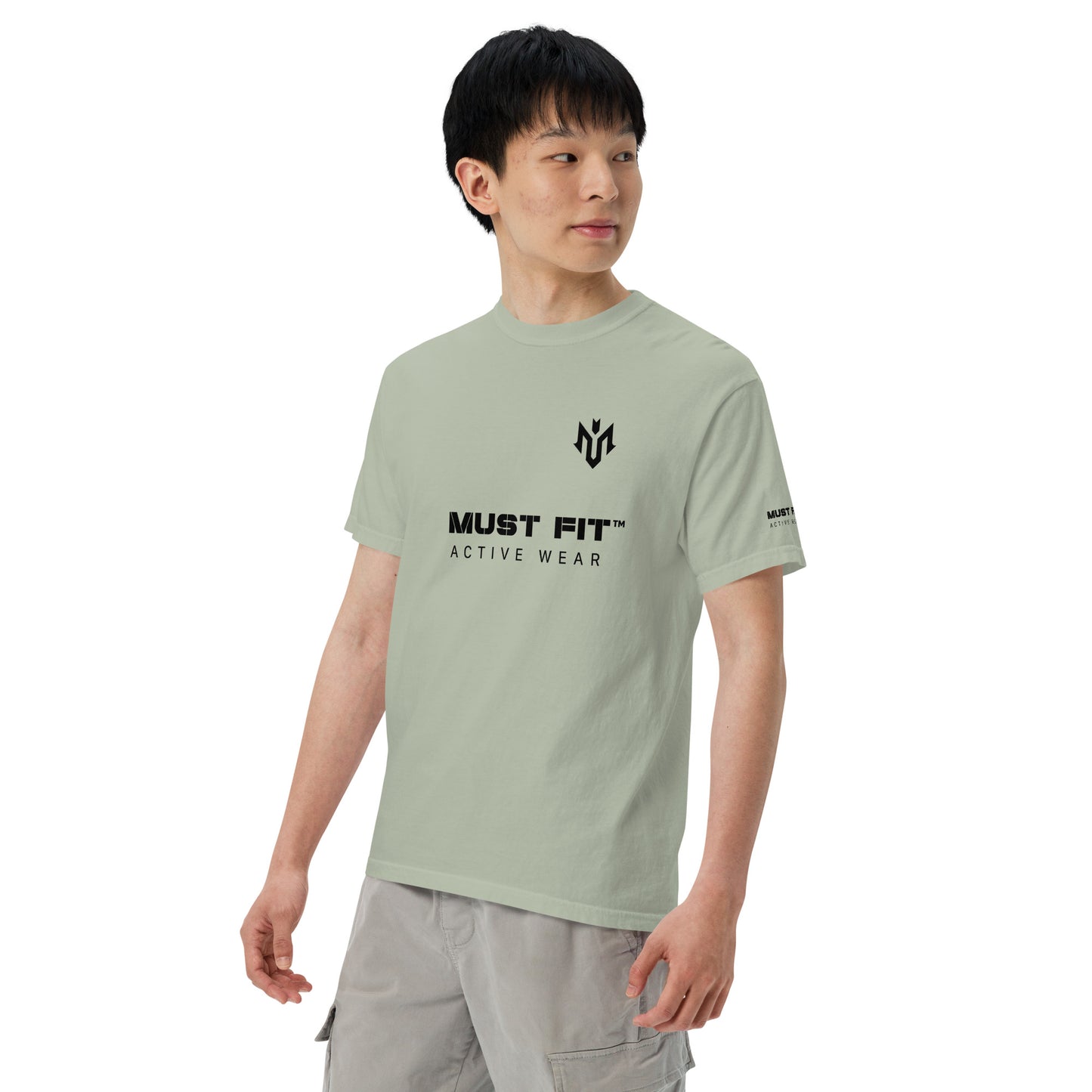 M.U.S.T. Fit Men’s Garment-Dyed Heavyweight T-shirt