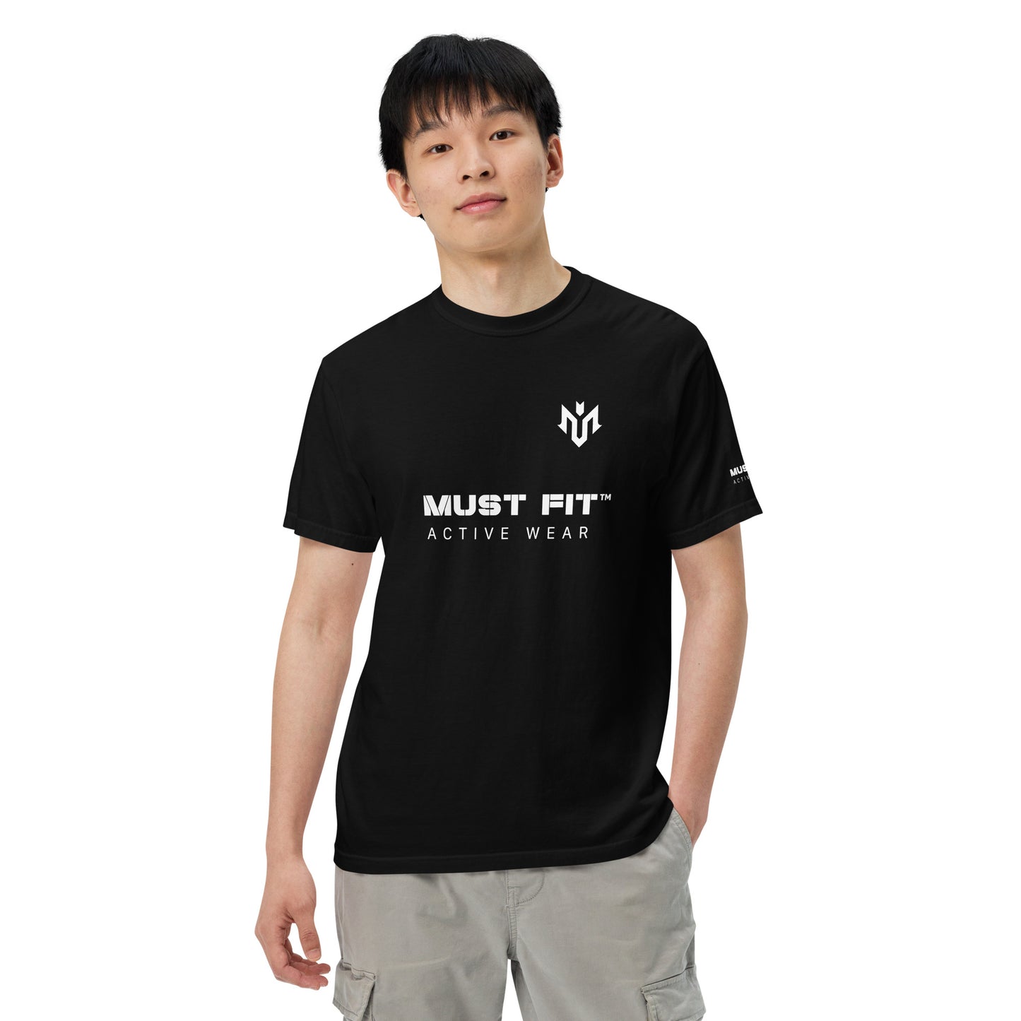 M.U.S.T. Fit Men’s Garment-Dyed Heavyweight T-shirt
