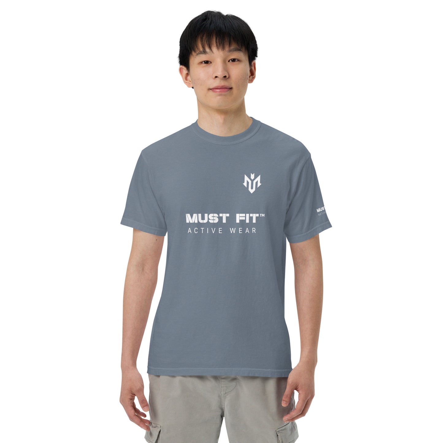 M.U.S.T. Fit Men’s Garment-Dyed Heavyweight T-shirt