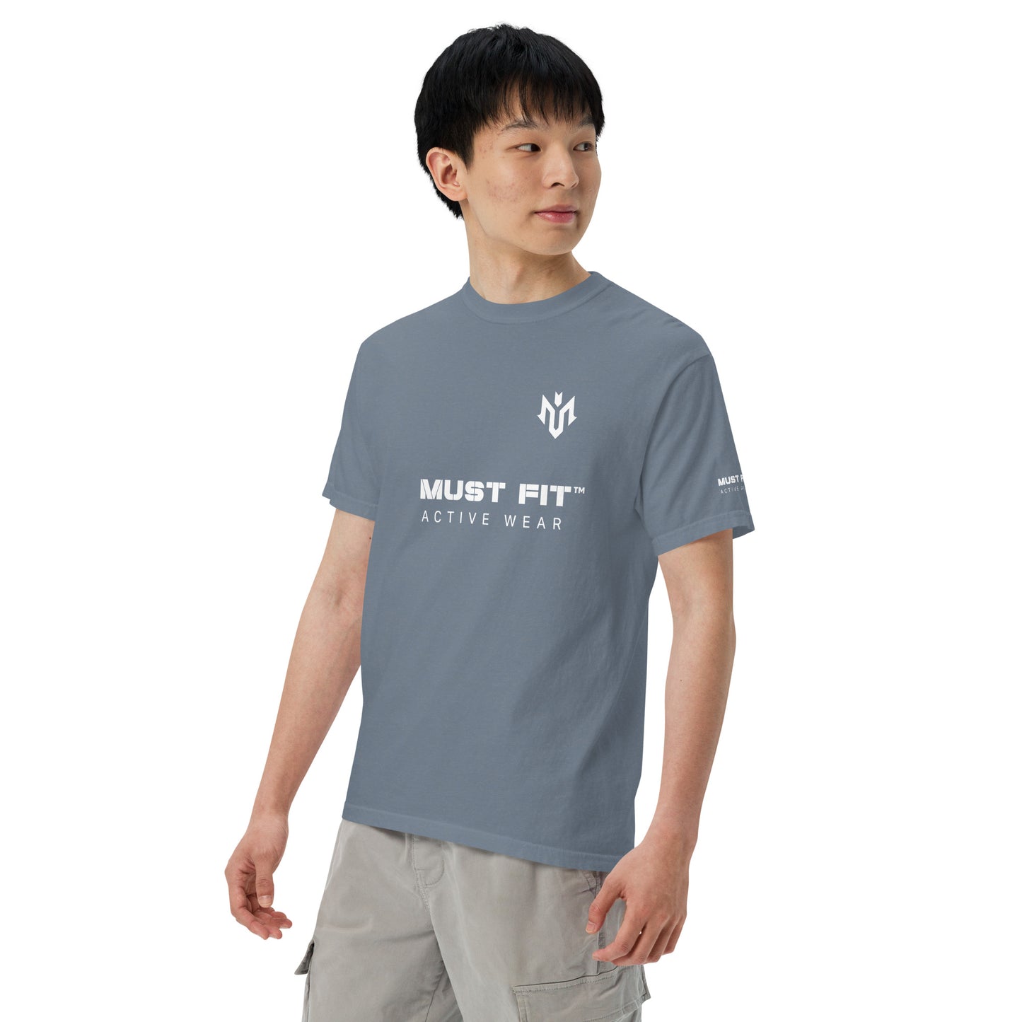 M.U.S.T. Fit Men’s Garment-Dyed Heavyweight T-shirt