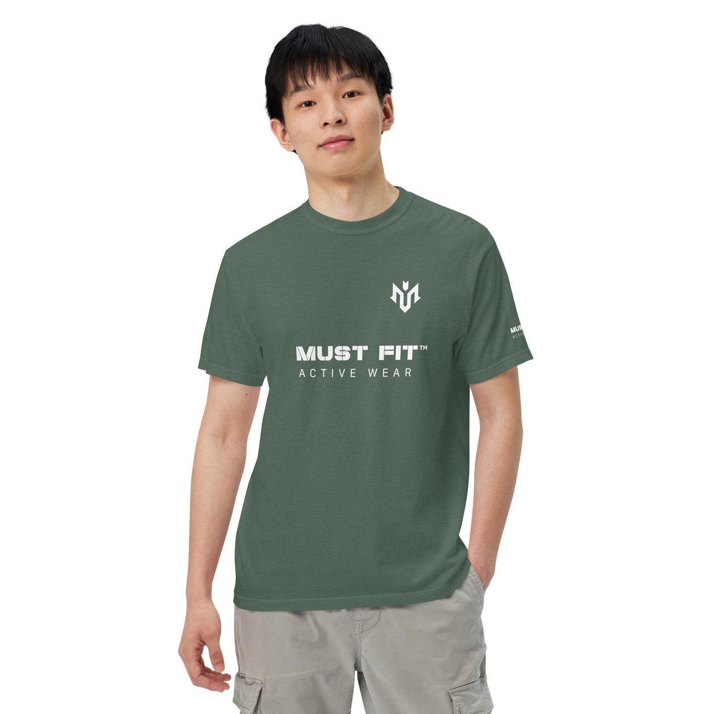 M.U.S.T. Fit Men’s Garment-Dyed Heavyweight T-shirt